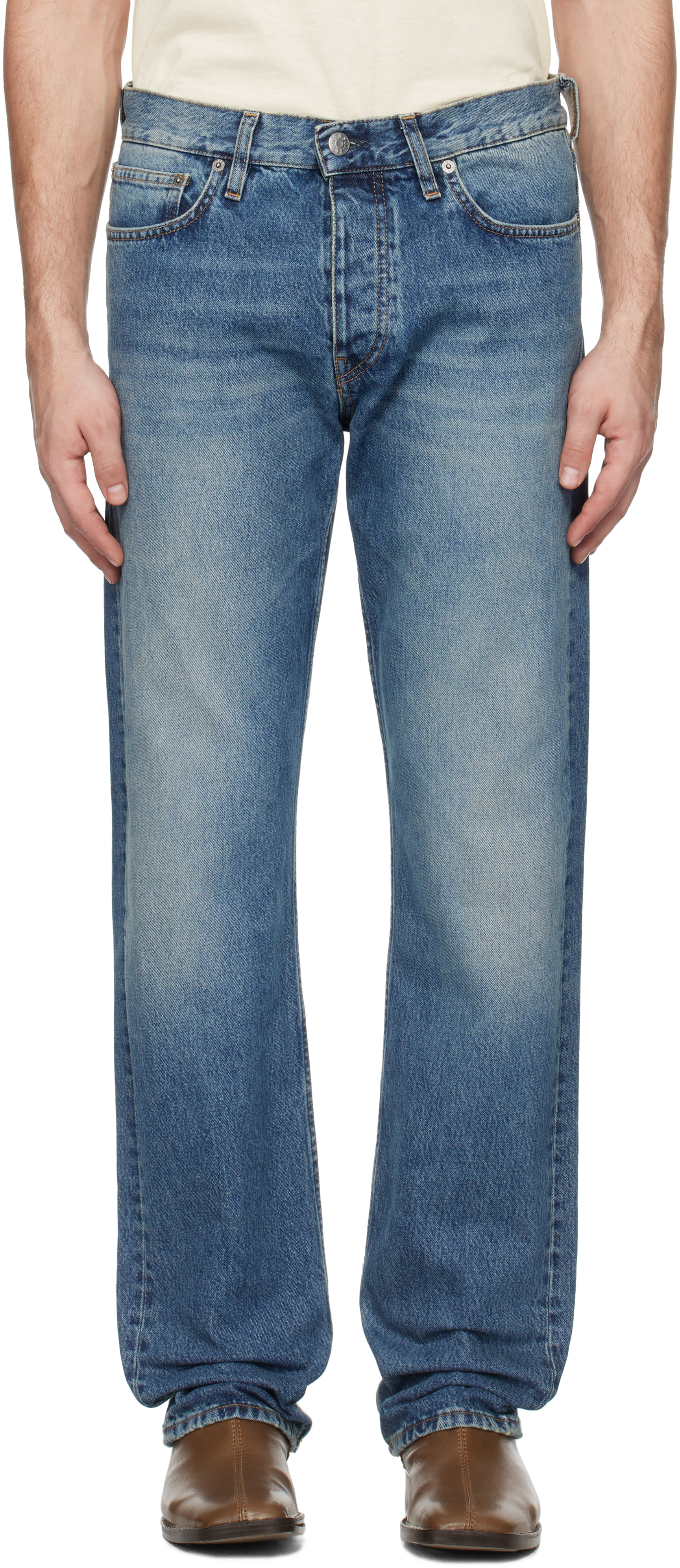 Blue Loose Jeans