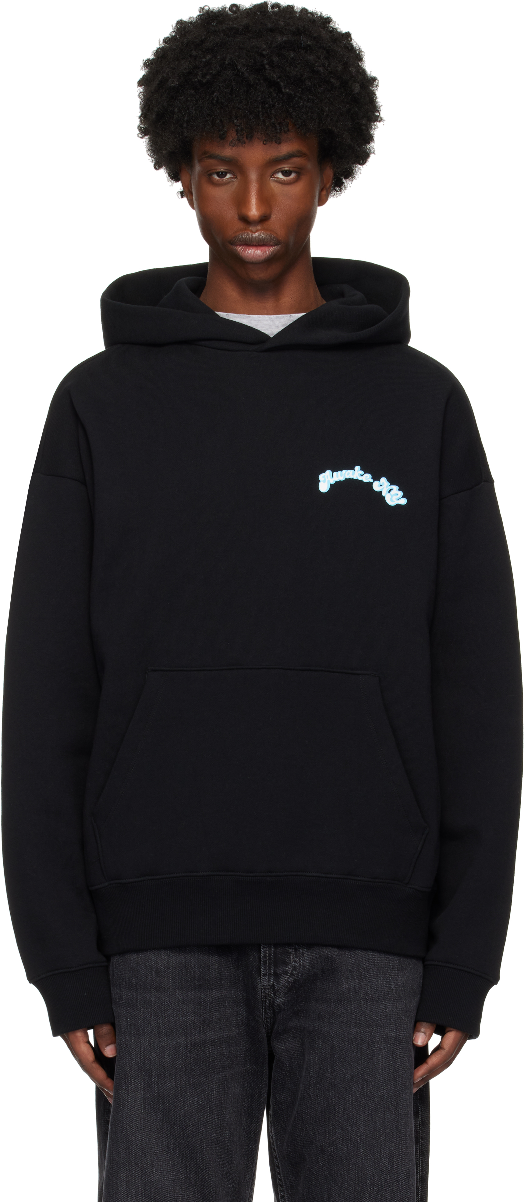 NEW AWAKE NY EMBROIDERED LOGO HOODIE SZ selling XL