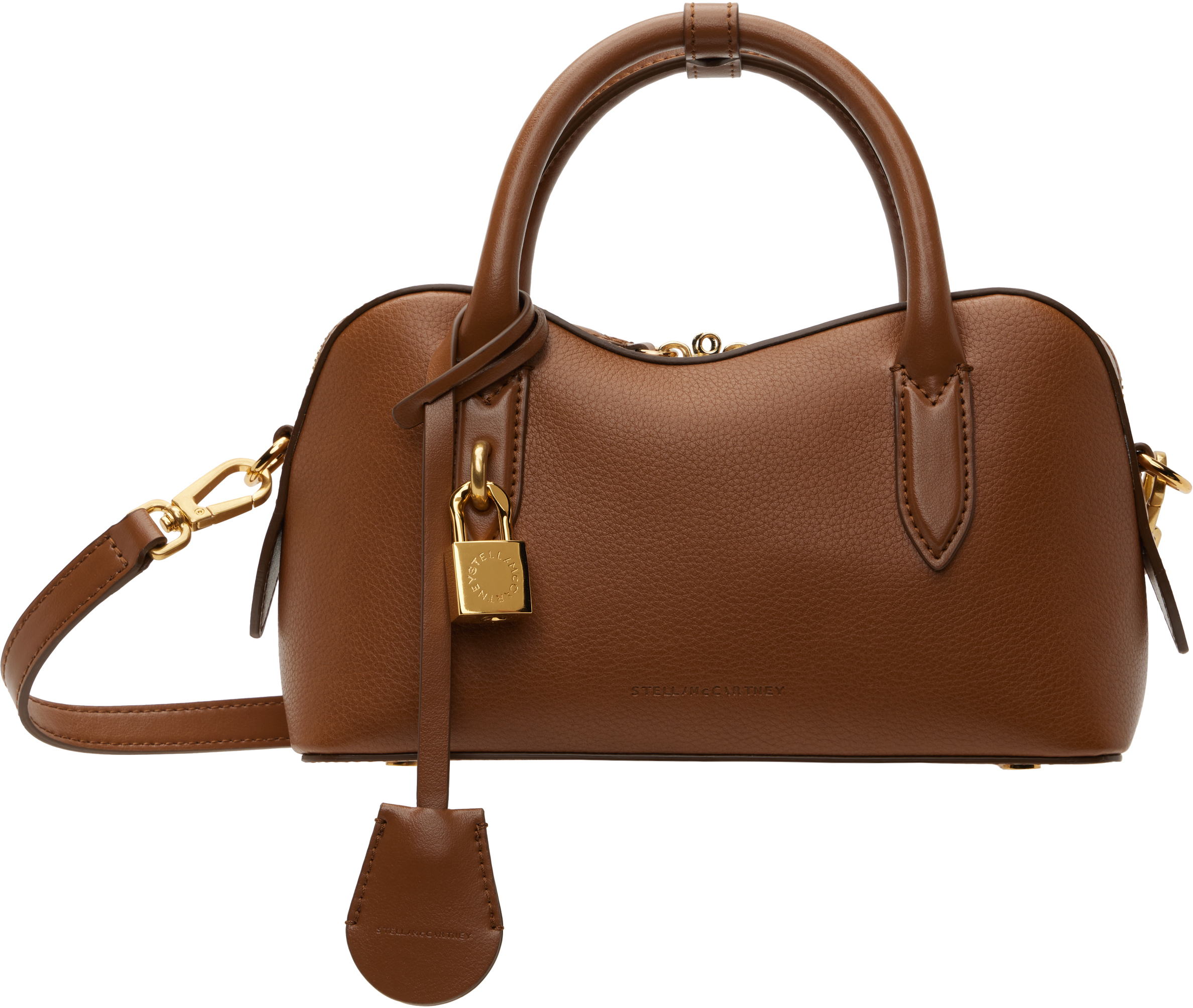 STELLA MCCARTNEY BROWN STELLA RYDER CROSSBODY BAG 