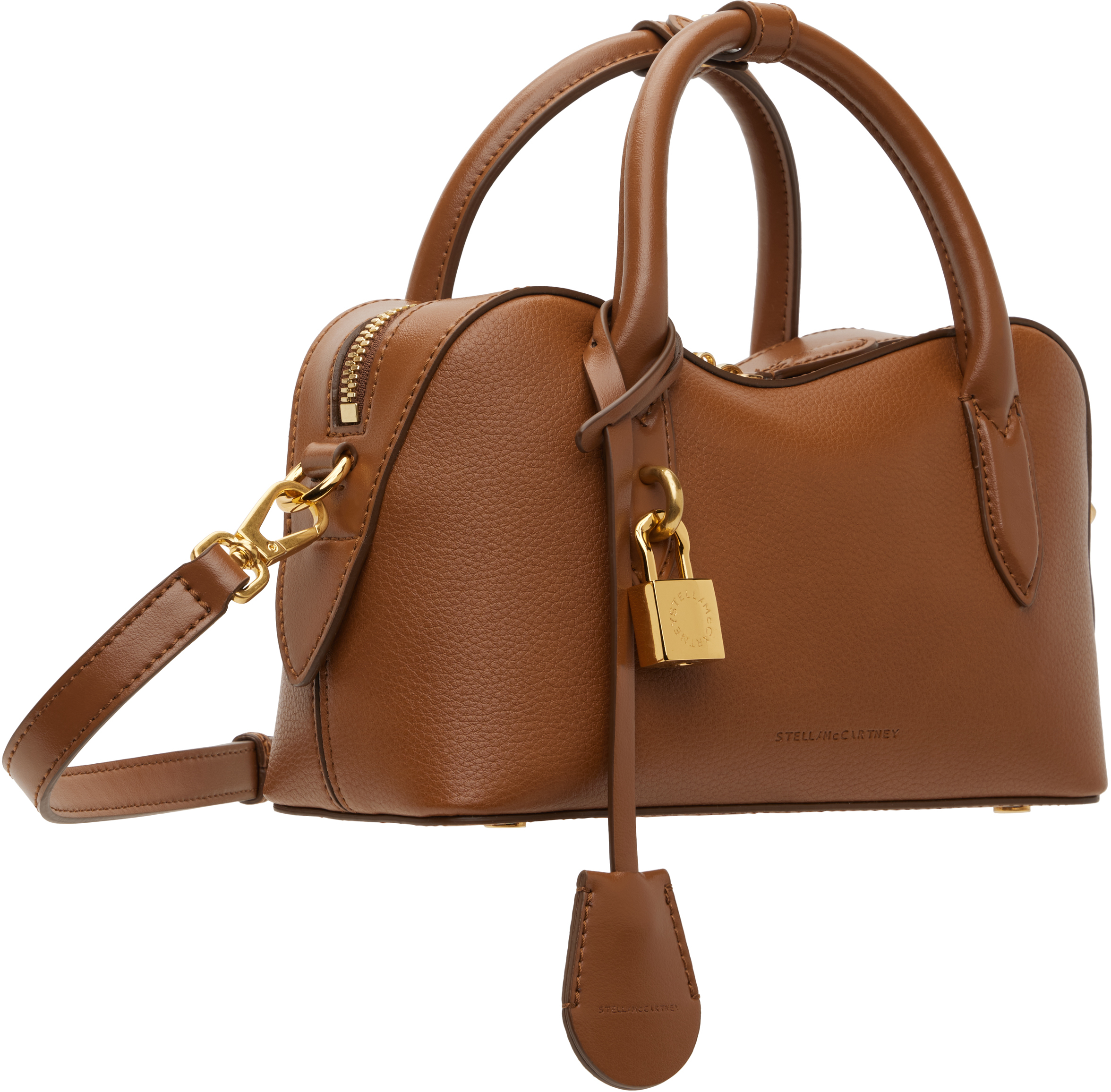 STELLA MCCARTNEY BROWN STELLA RYDER CROSSBODY BAG 