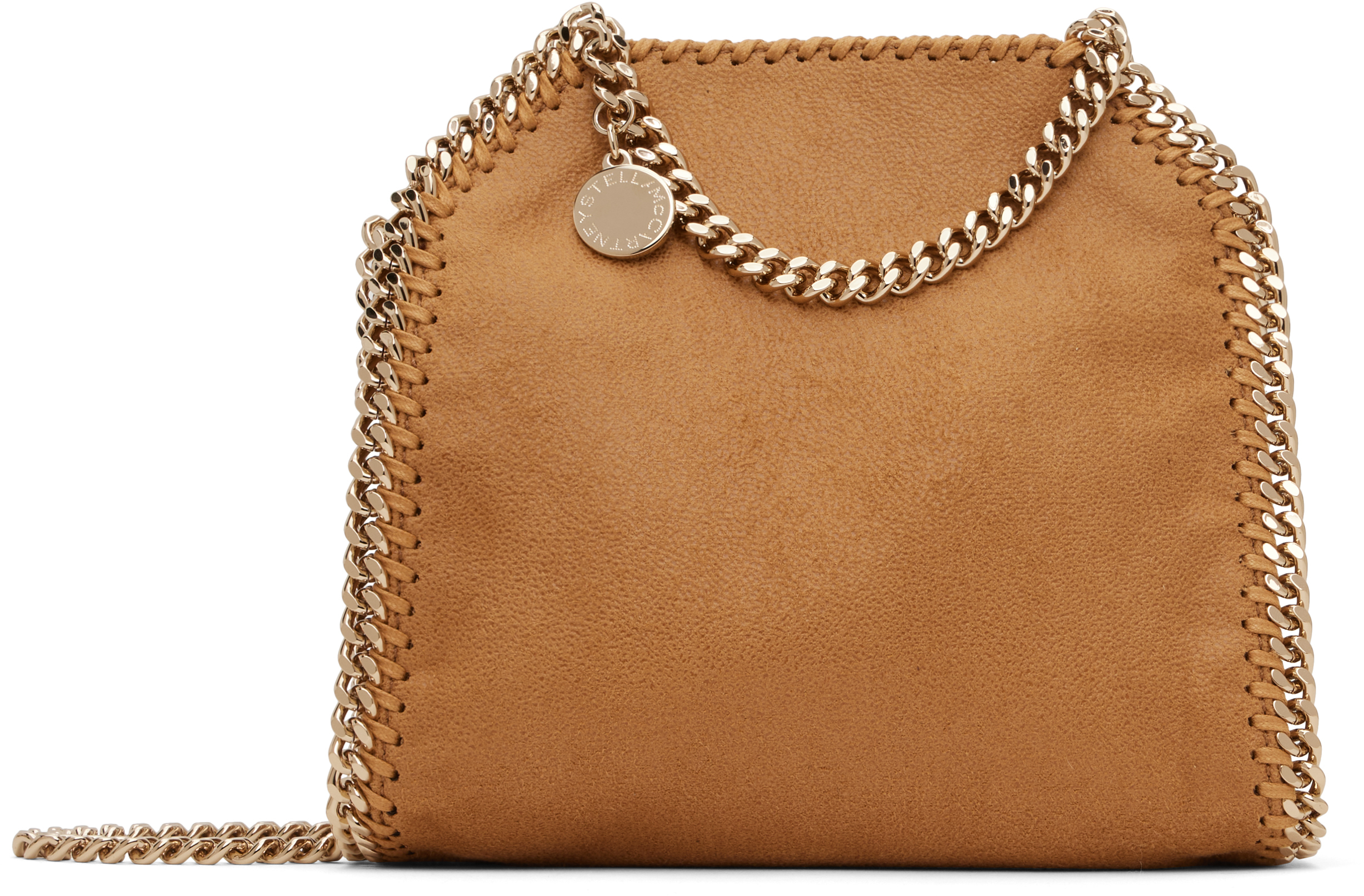 Tan Falabella Tiny Bag