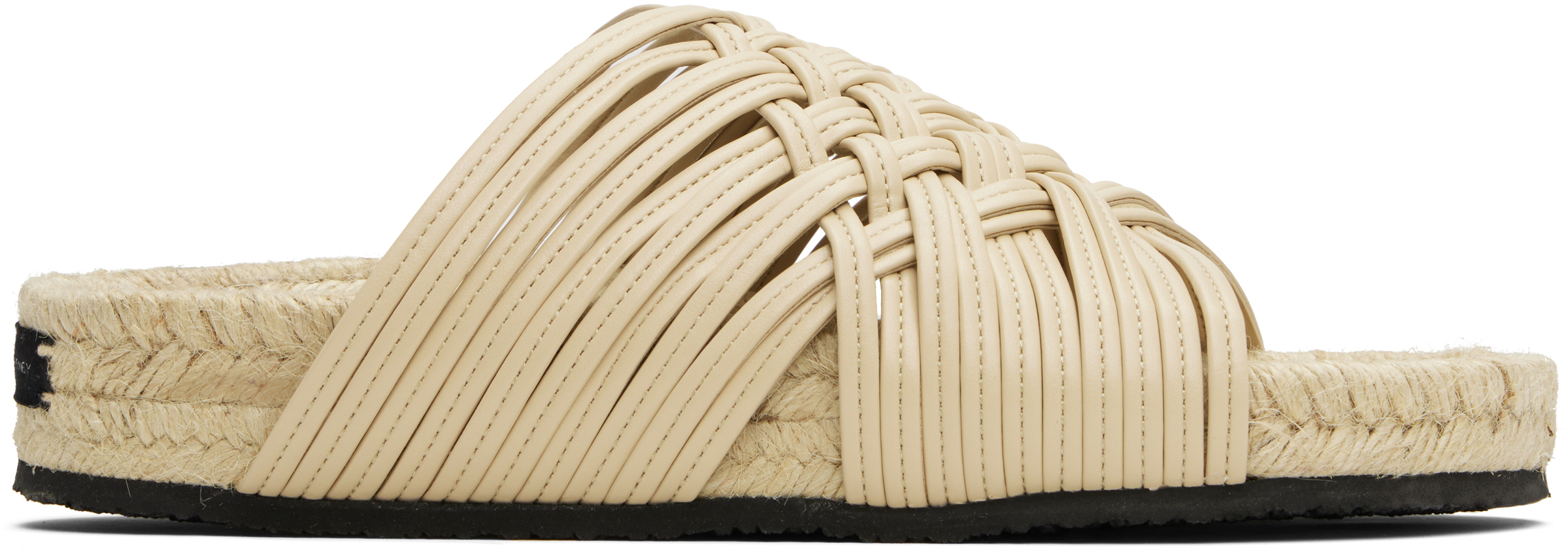【Stella McCartney】ベージュ Gaia オルターマット サンダル Stella McCartneyのベージュ Gaia オルターマット サンダルが