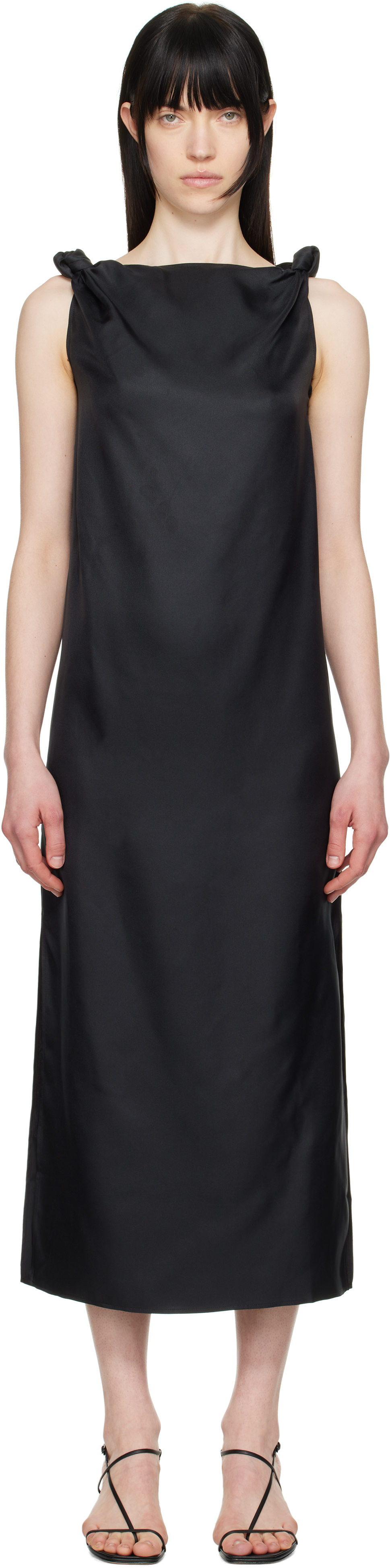 Black Moun Midi Dress