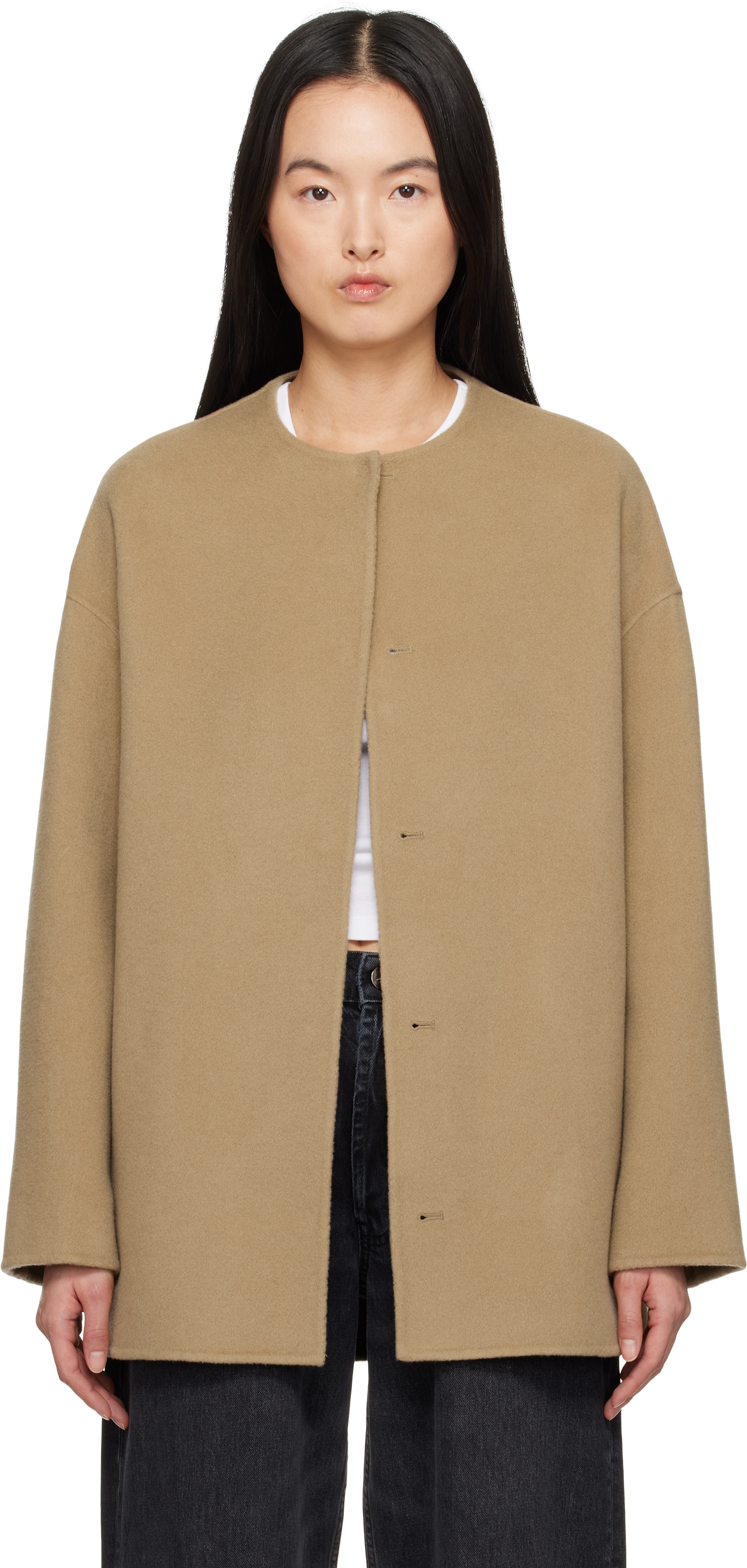 【関税込み】Loulou de Saison トープ Gio コート Loulou de Saisonのトープ Gio コートがセール中