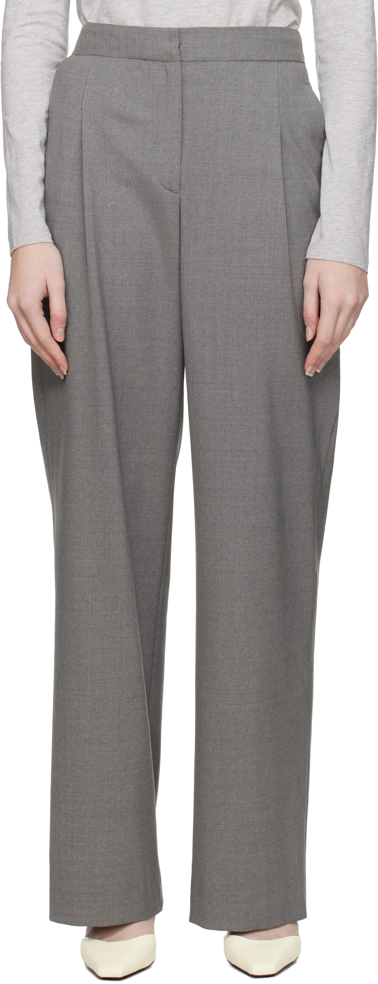 Gray Osilo Trousers