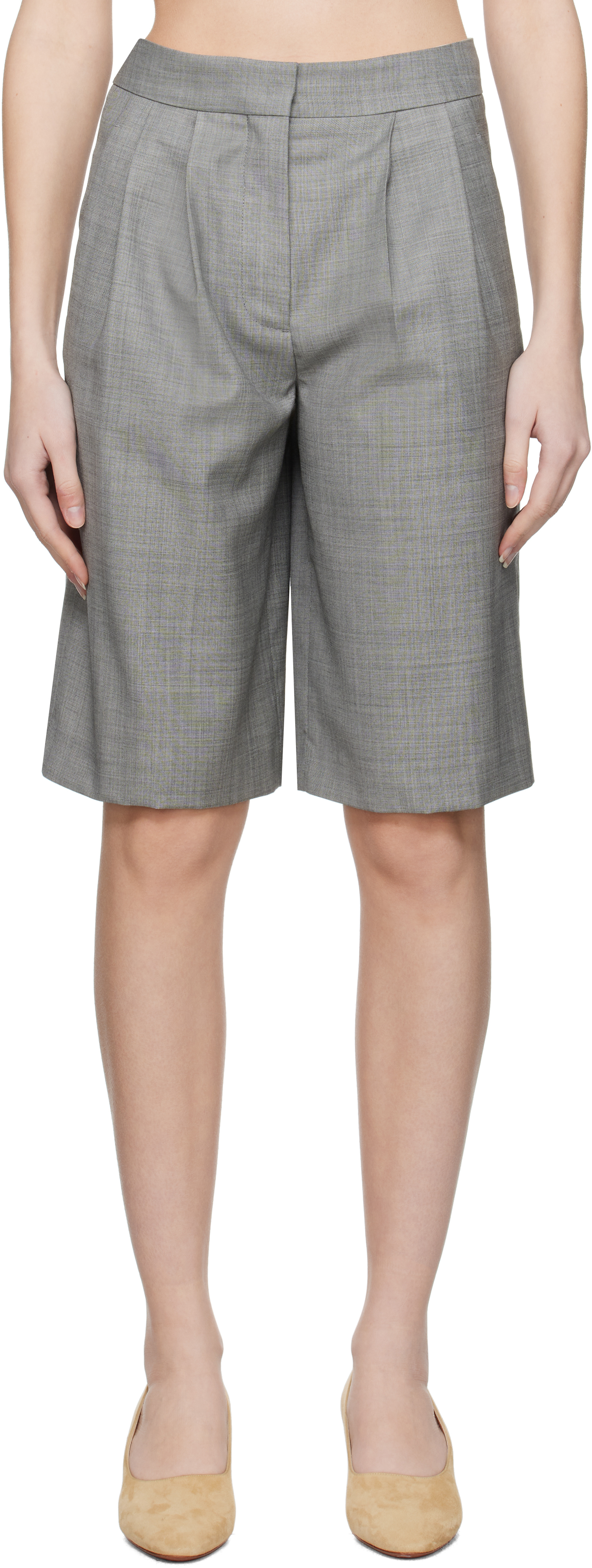 Gray Soan Shorts