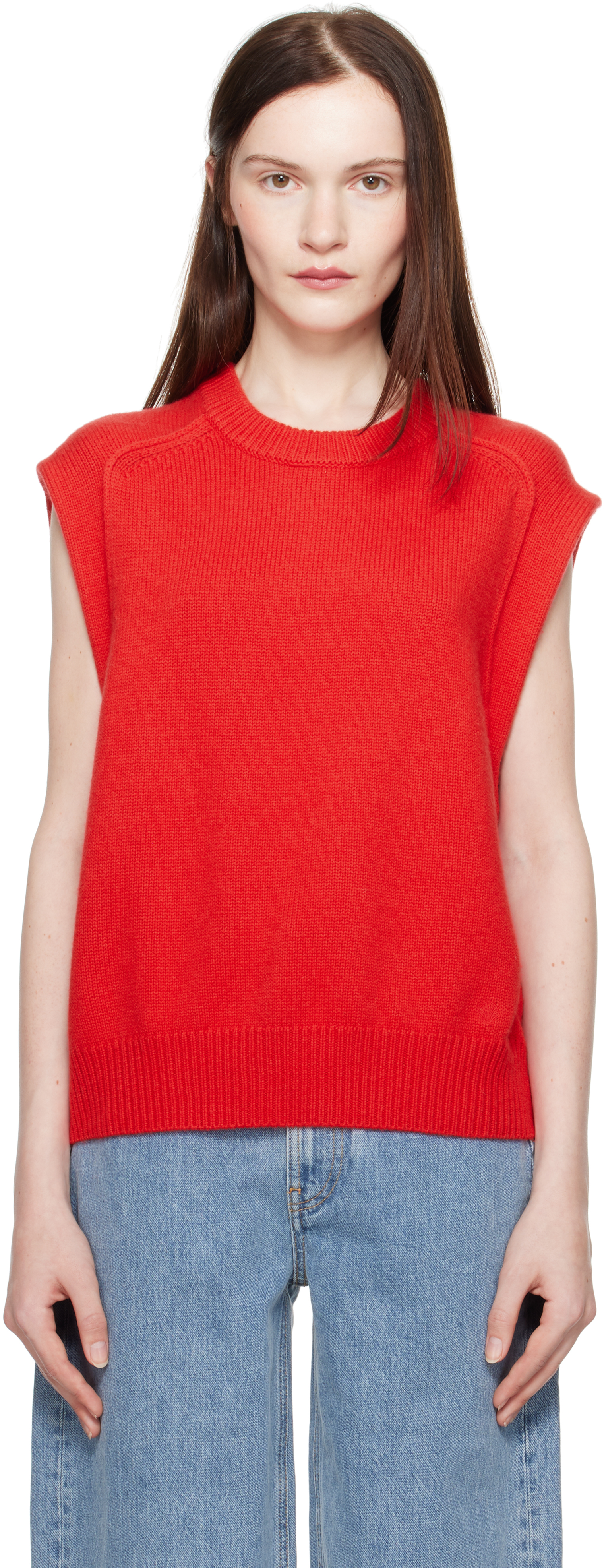 Red Mari Vest