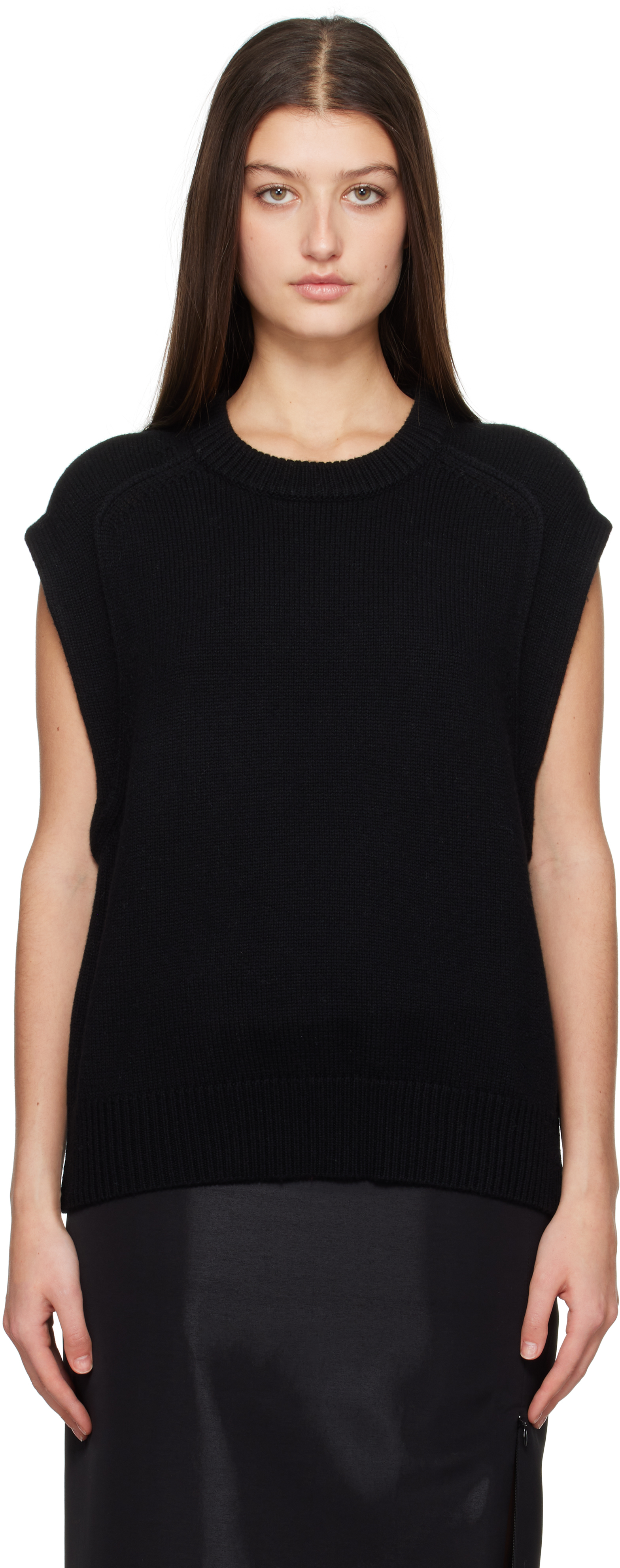 Black Mari Top by Loulou de Saison on Sale