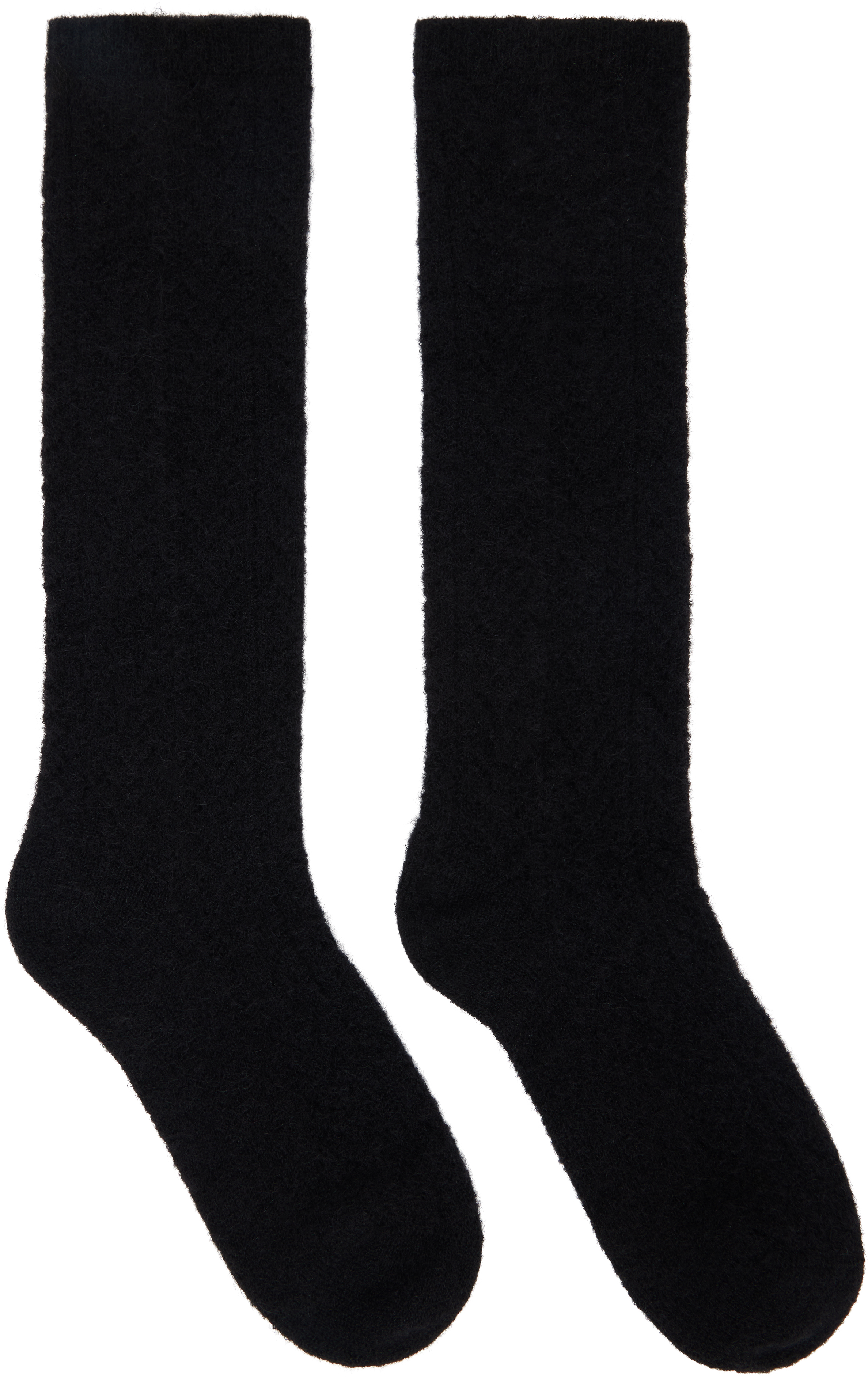 タイツ・ソックス VALENTINO GARAVANI mohair socks Black VALENTINO(ヴァレンティノ) タイツ・ソックス(レディース