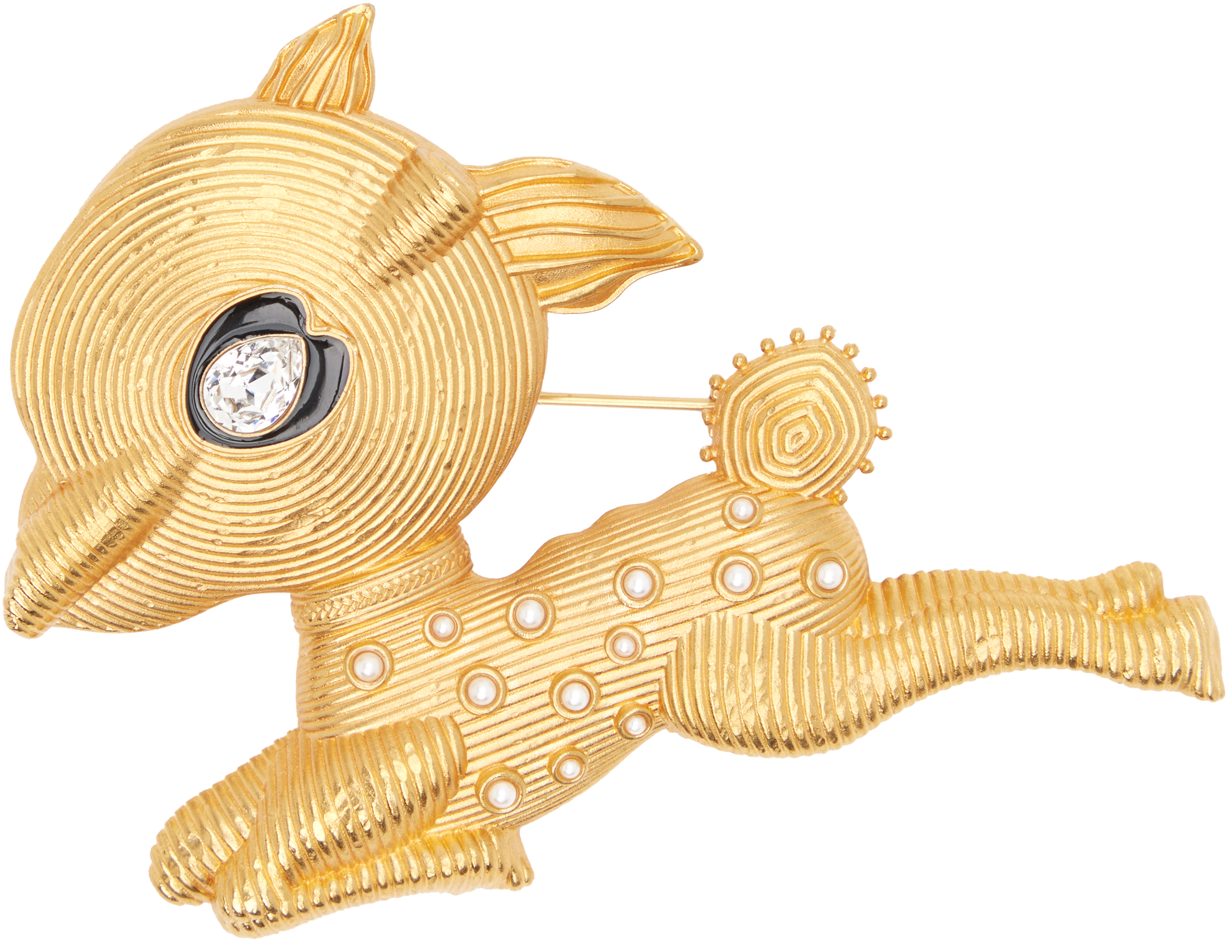 Graphic Brooch