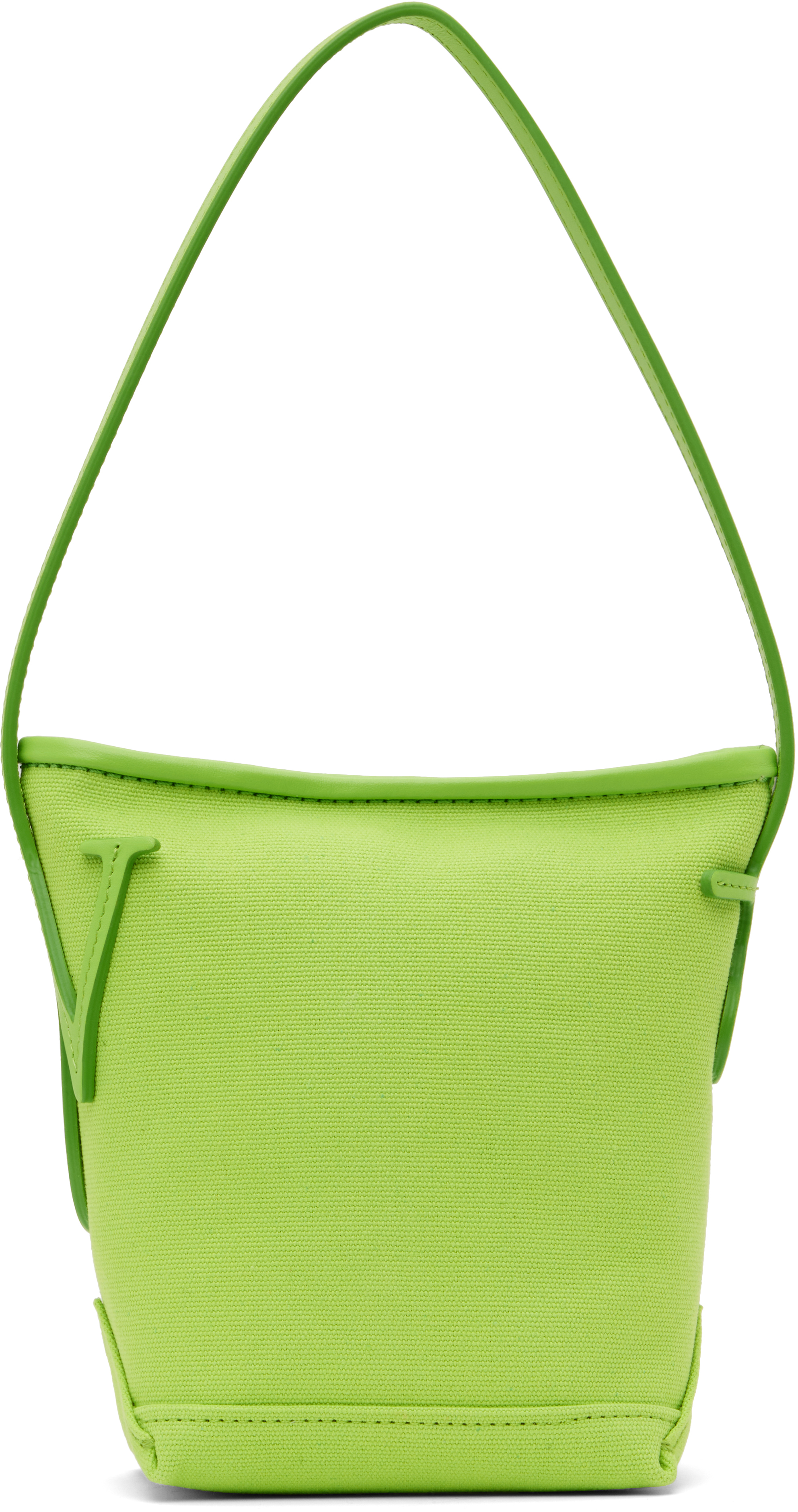 Green Mini Anchor Cotton Canvas Bag