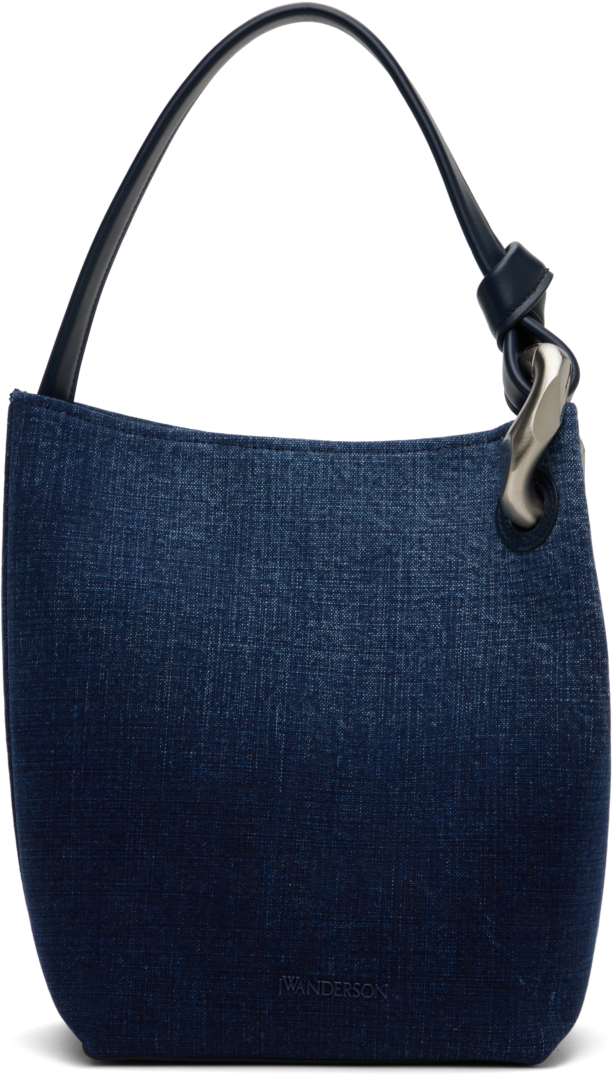 Blue JWA Corner Bucket Tote