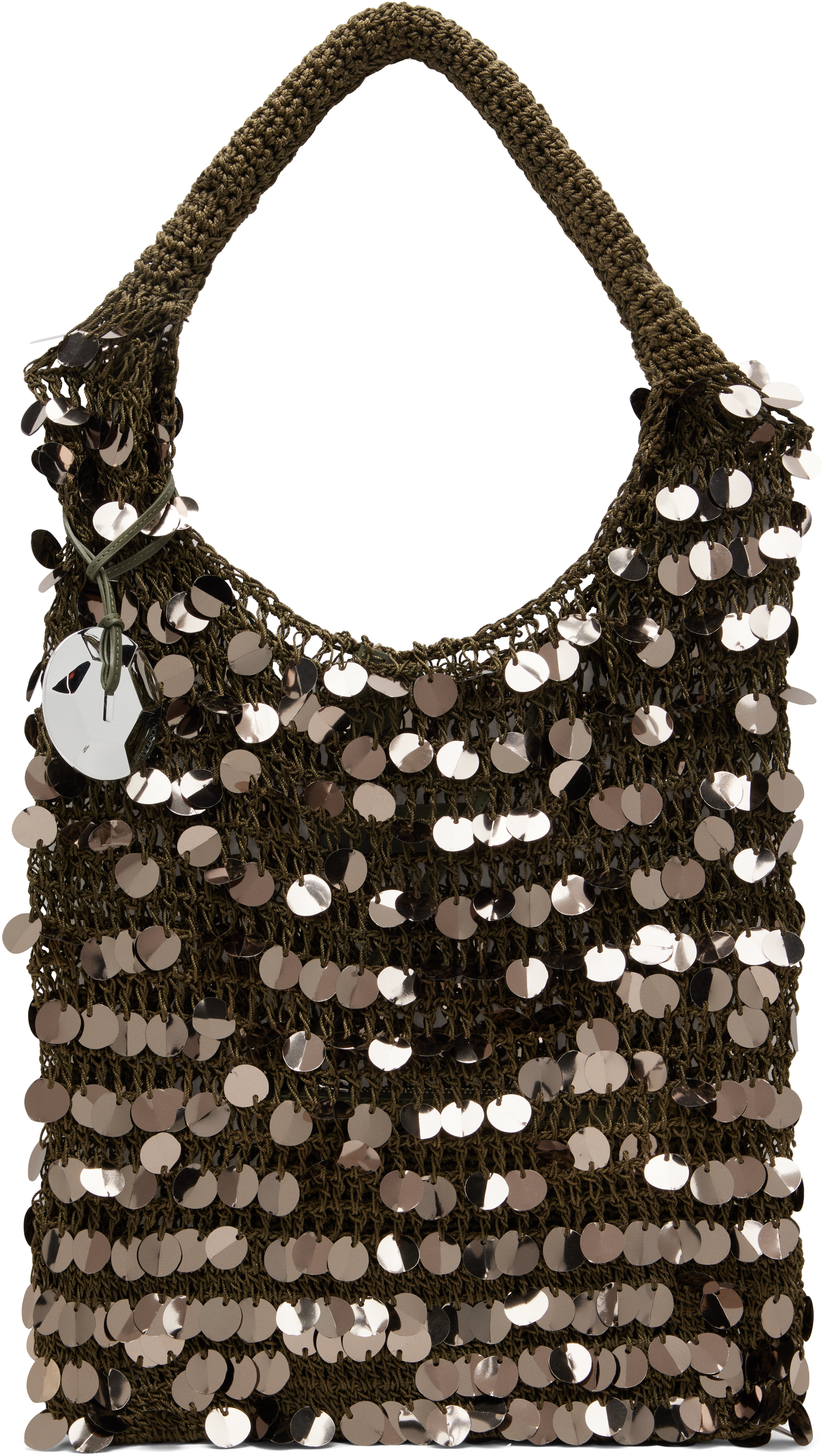 Blue Sequin Bag