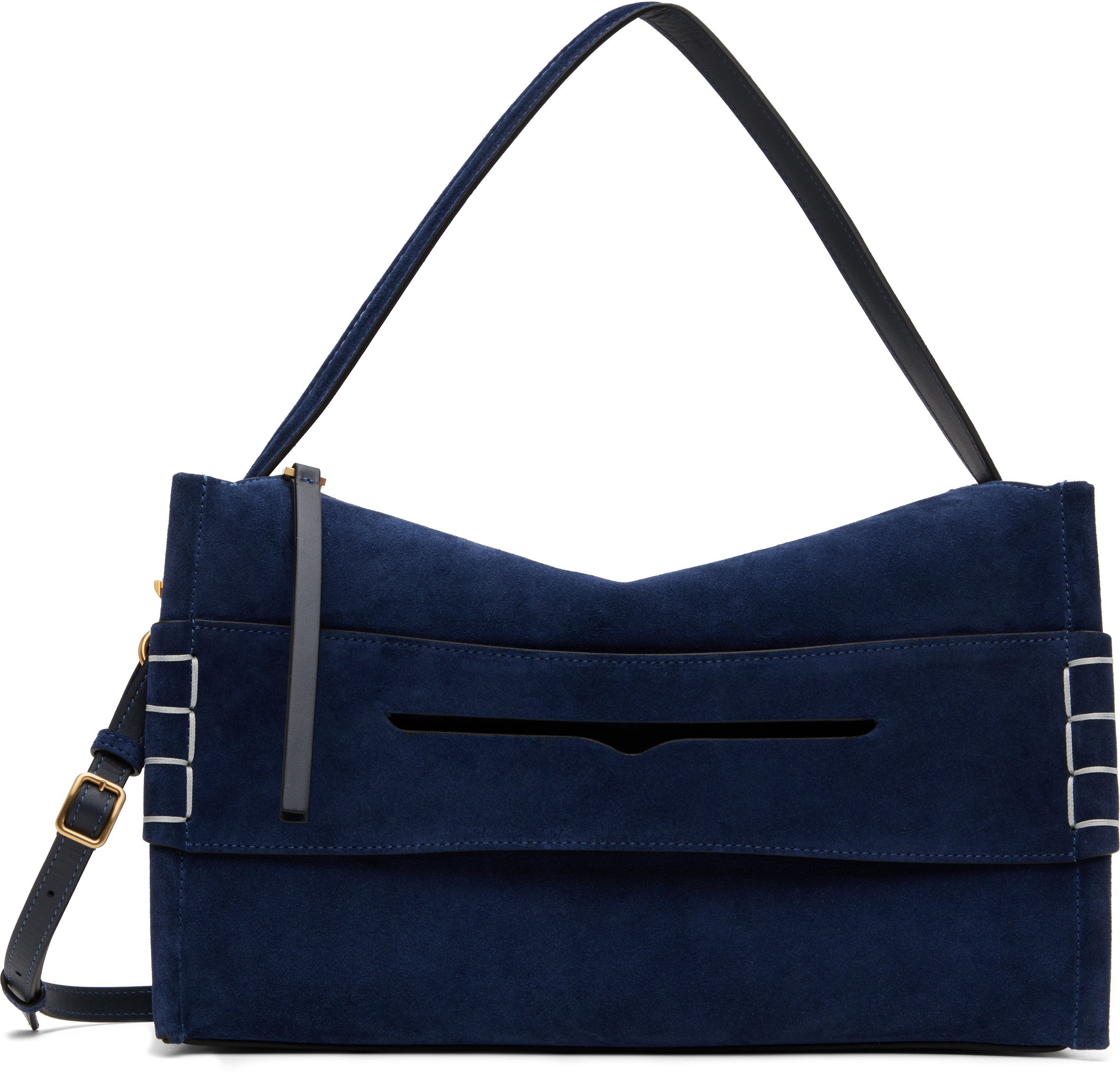 Navy Medium Loafer Bag