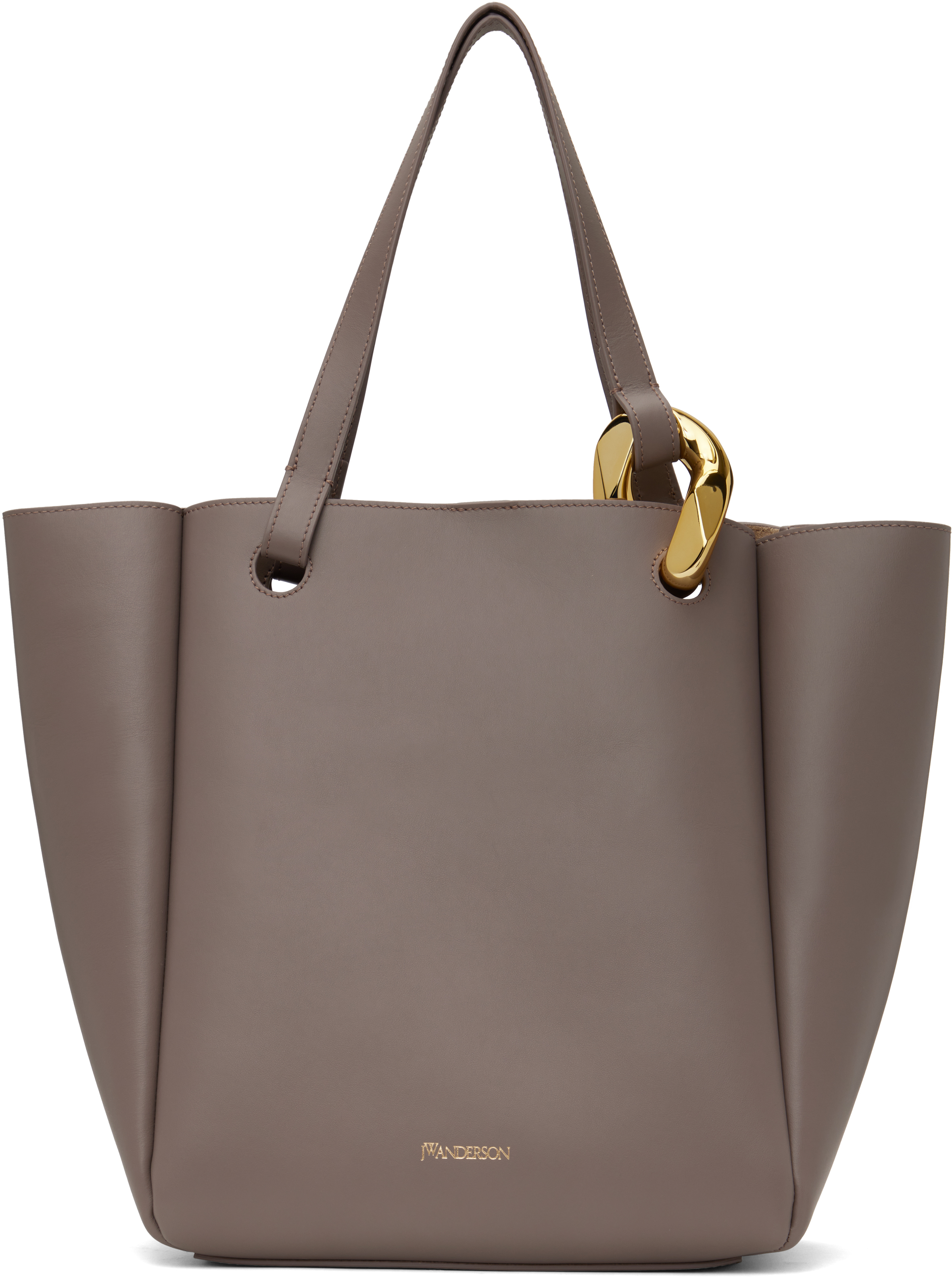 Taupe Corner Tote