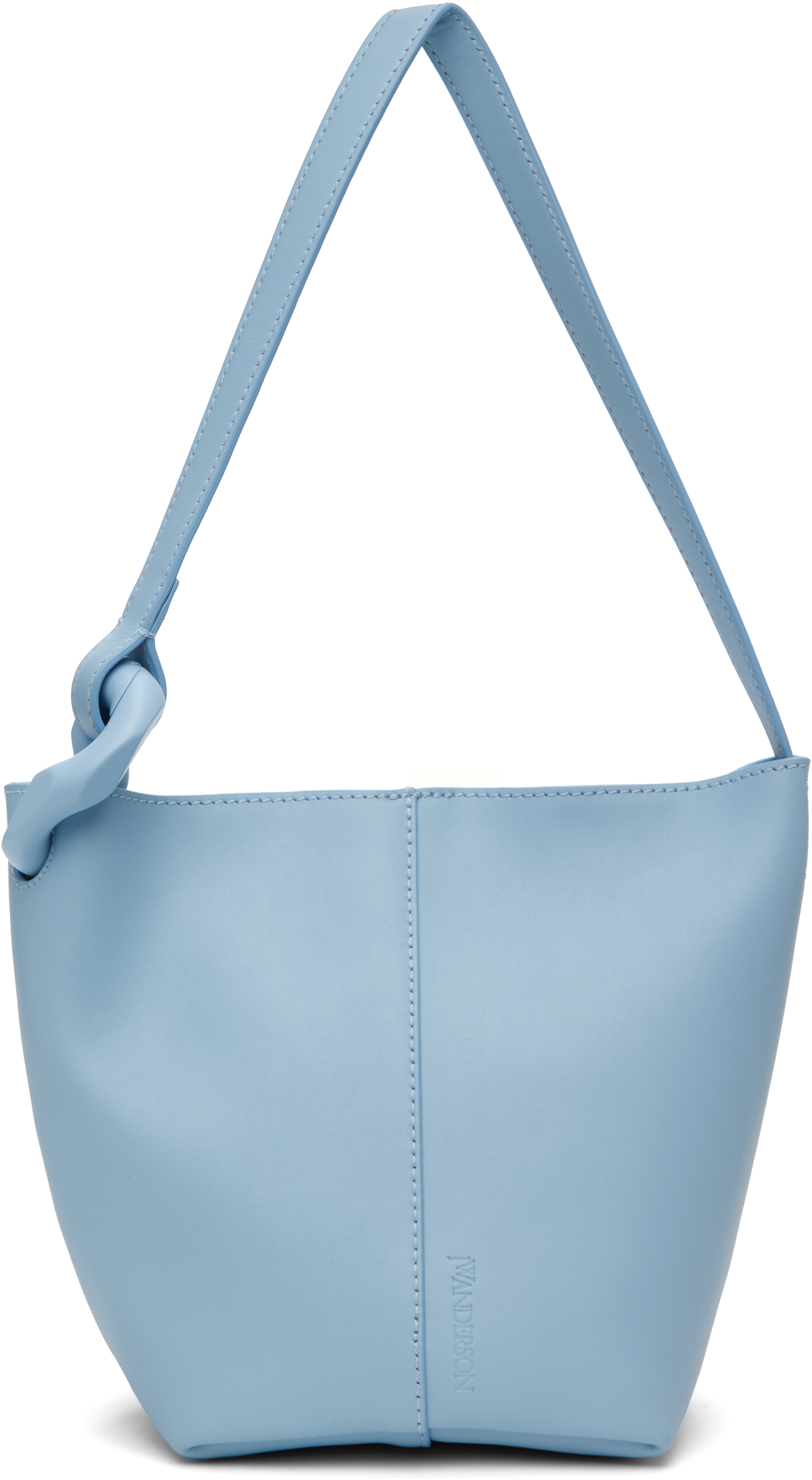 Blue Small JWA Corner Bucket Tote