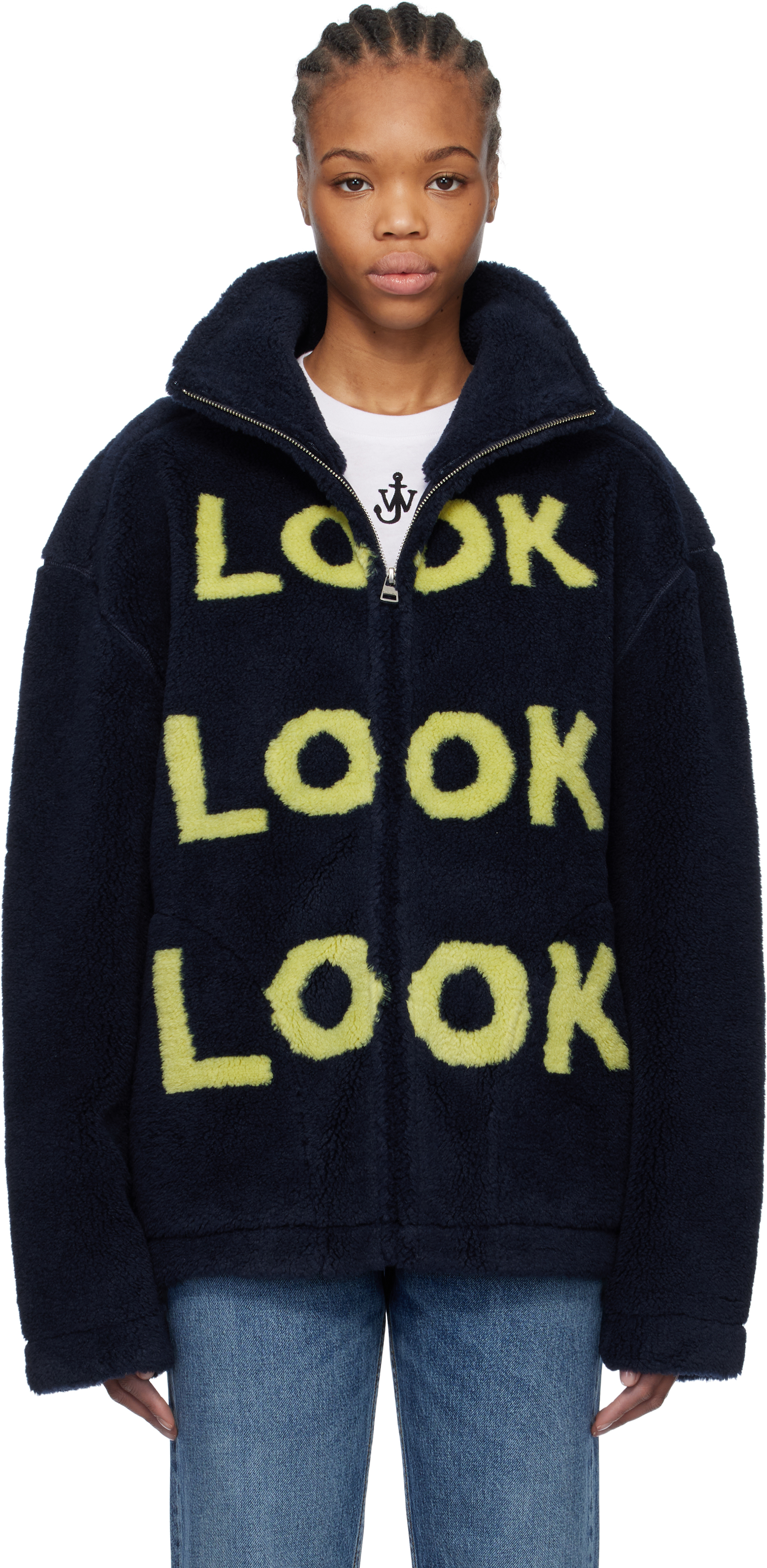 JW ANDERSON ブラックウールコート JW ANDERSON ラップコート 24-25AW LOOK21 - メルカリ