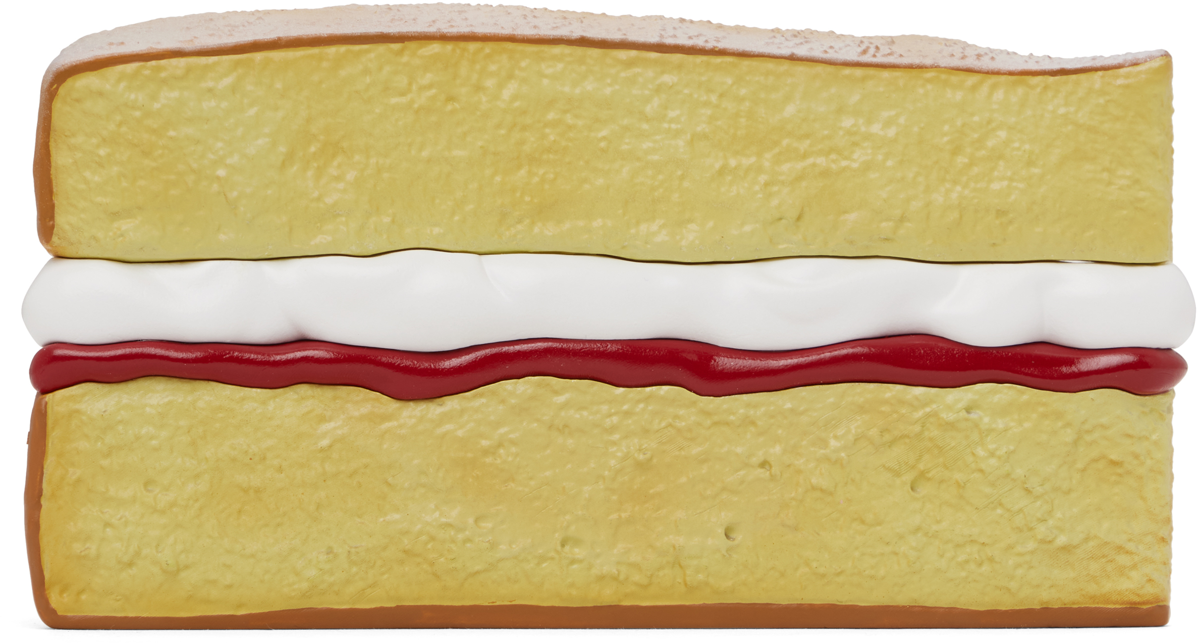 【関税込み】JW Anderson ベージュ Victoria Sponge クラッチ Beige Victoria Sponge resin clutch | JW ANDERSON | NET-A-PORTER