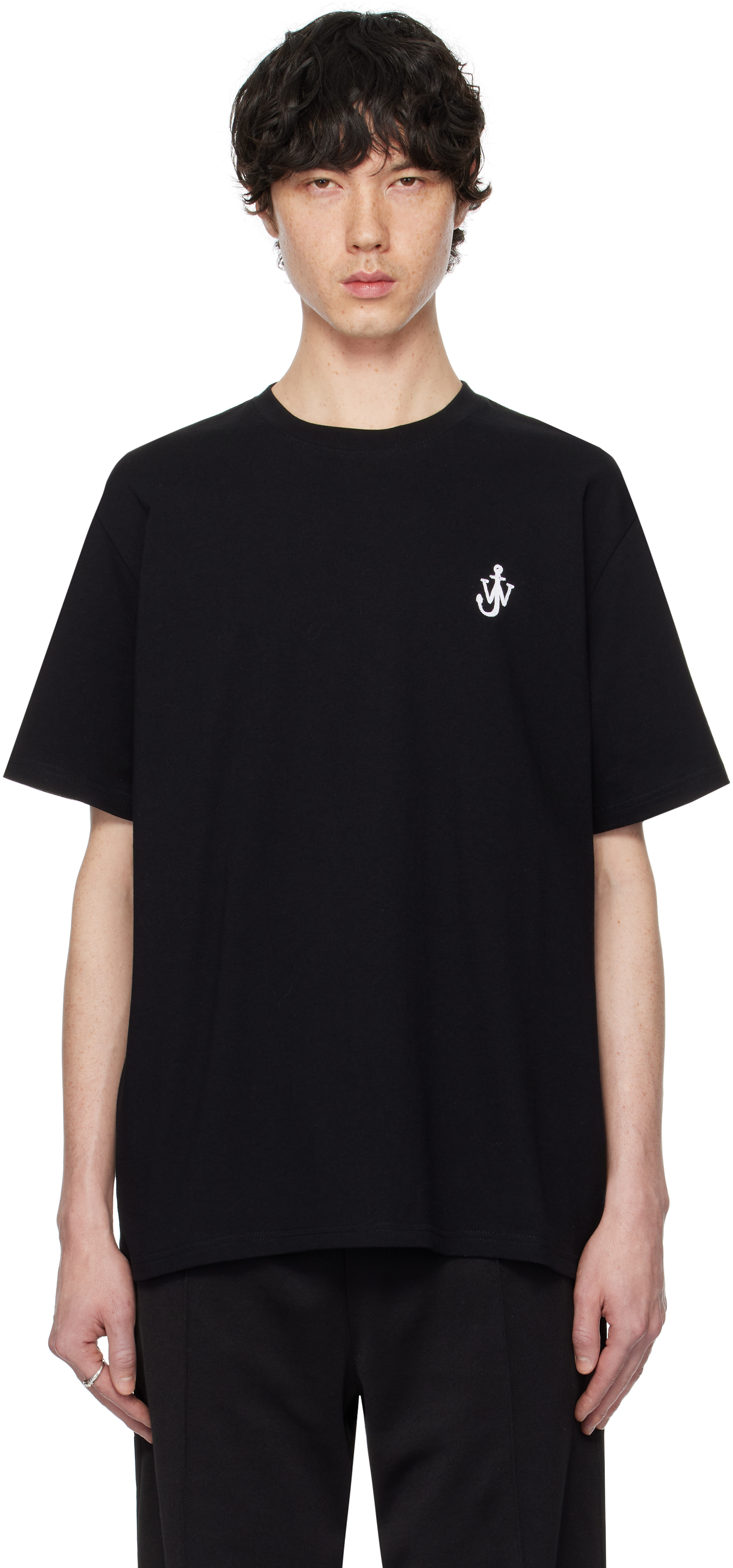 White Anchor Logo T-shirt