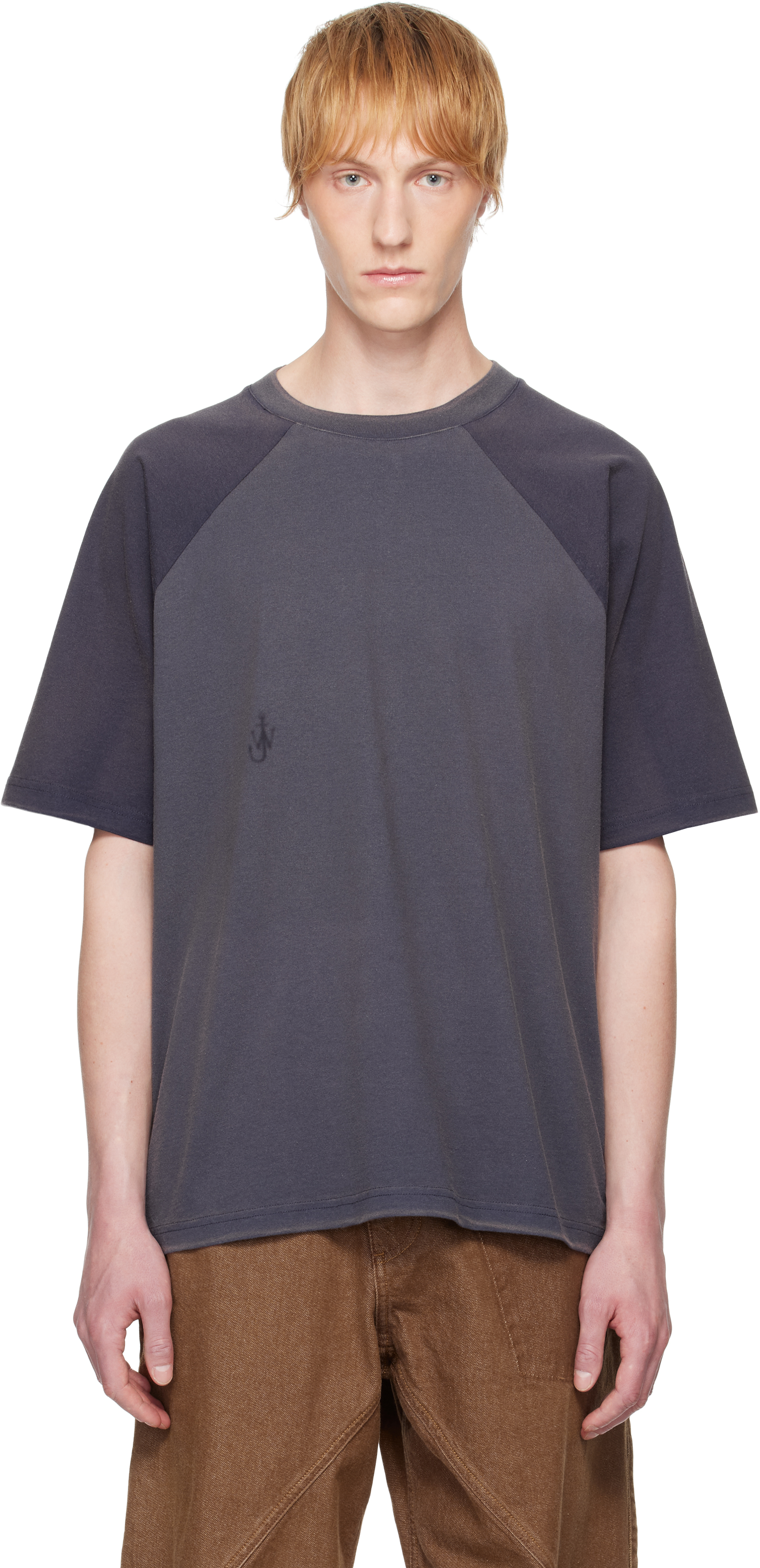 Navy Garment Dye Oversized T-shirt