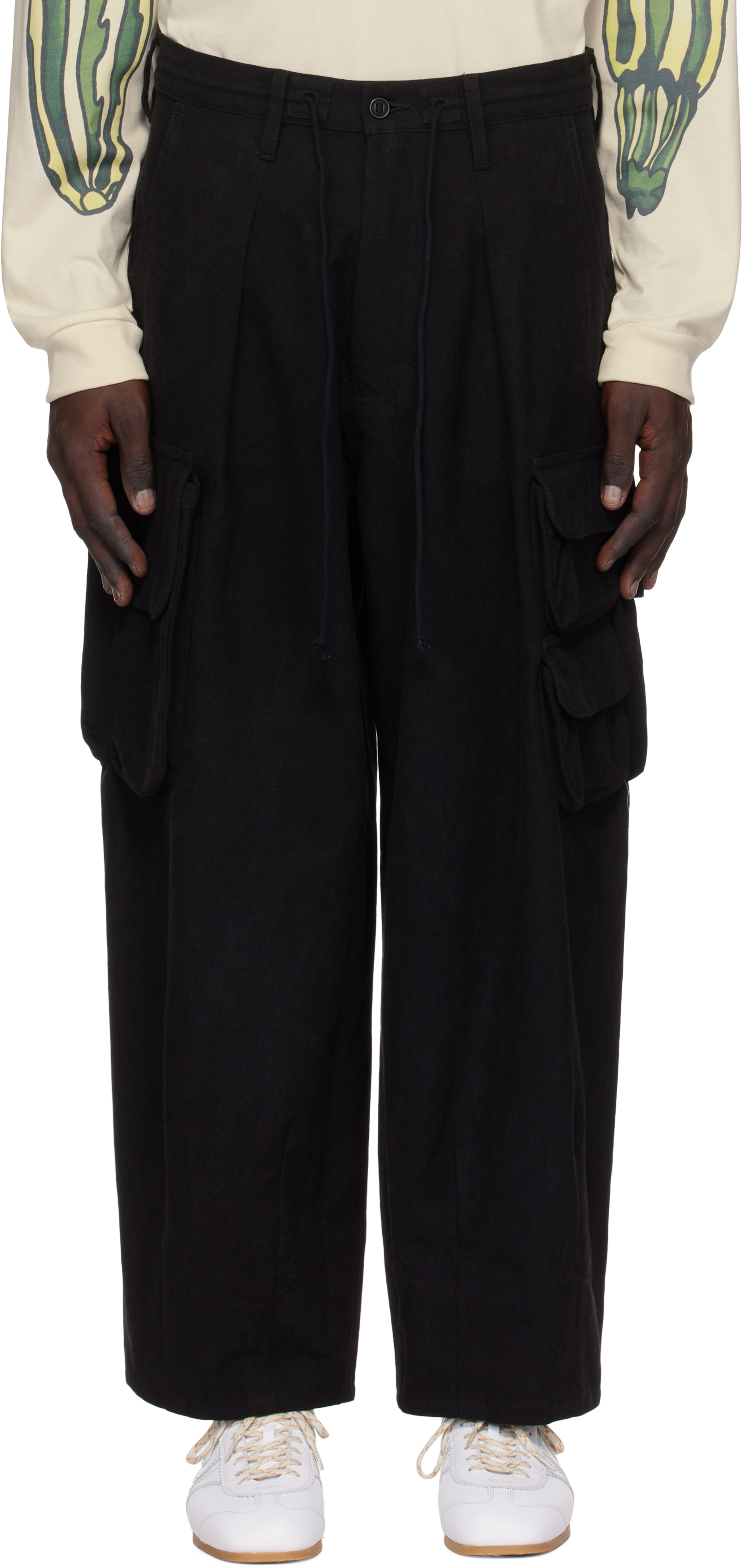 Black Forager Cargo Pants