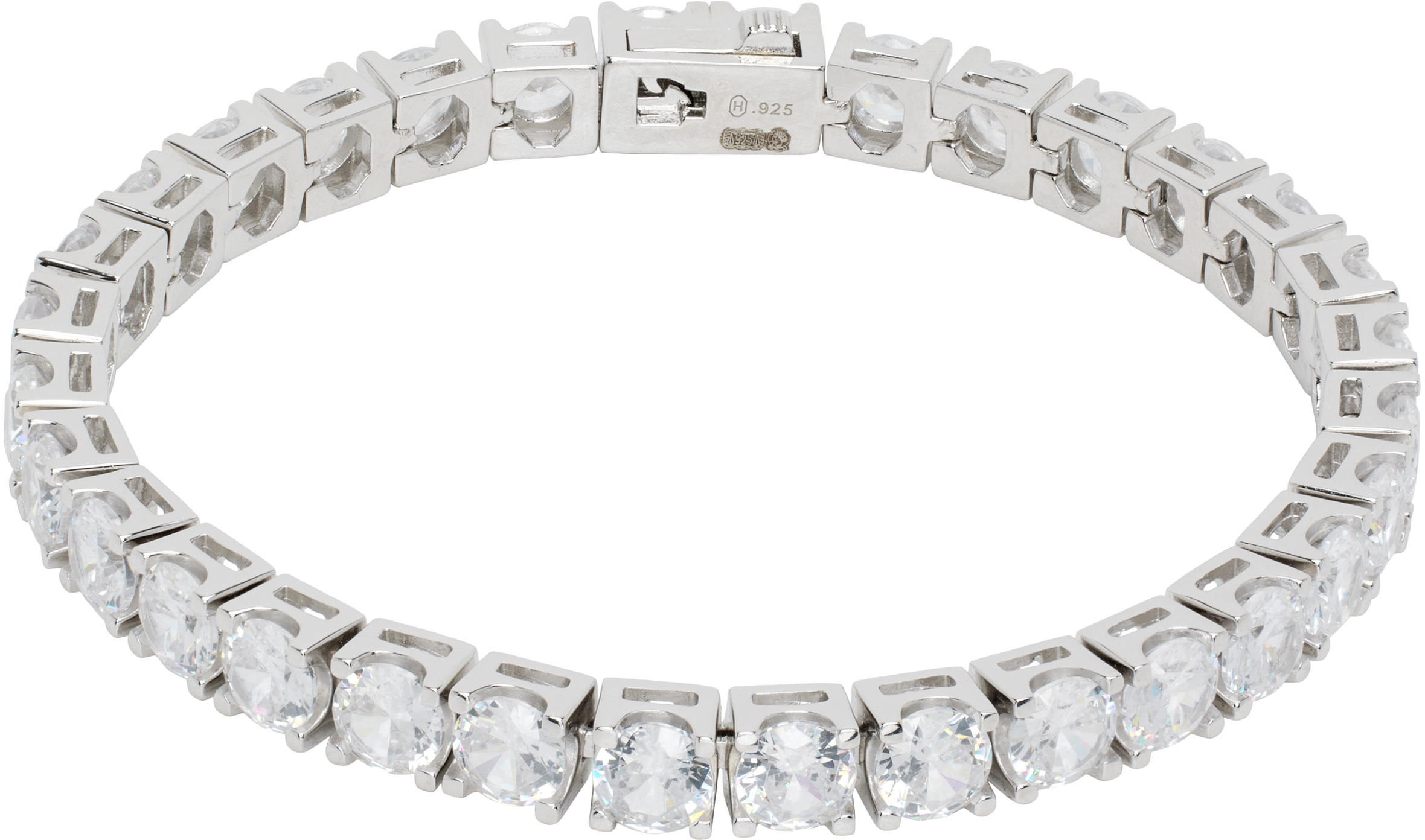 hatton labs ロープ　ブレスレット Hatton Labsのシルバー Classic M テニスブレスレットがセール中