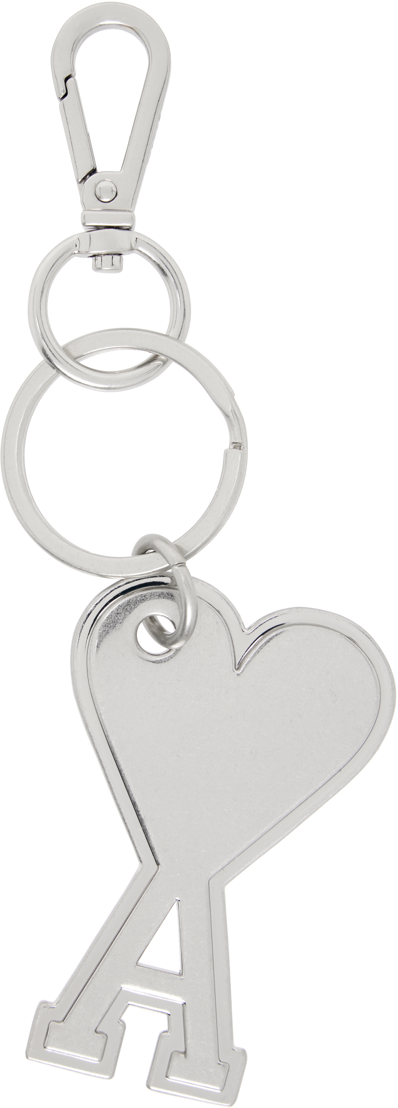 AMI Parisのシルバー Ami de Coeur キーチェーンがセール中