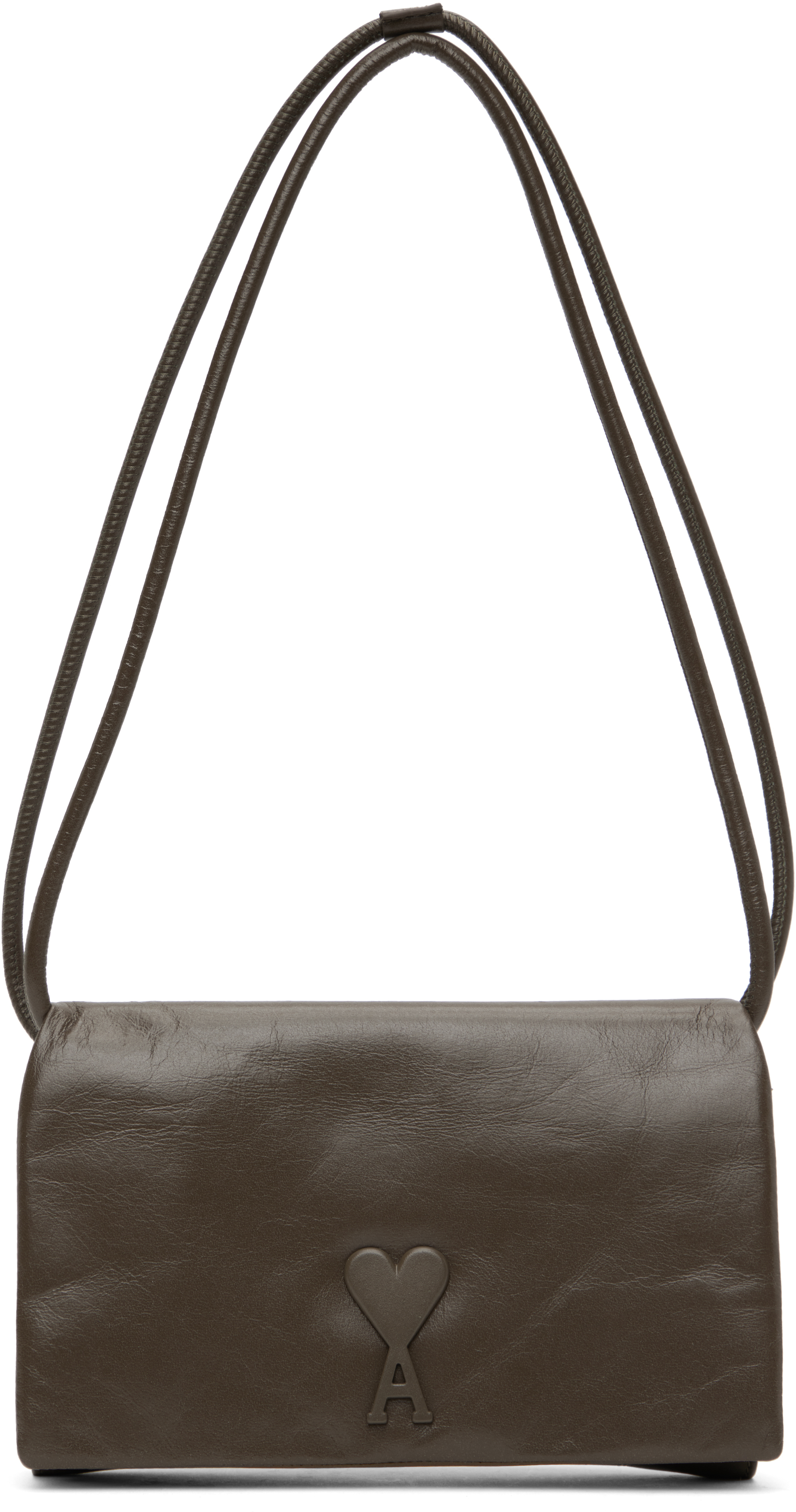 AMI Paris カーキ Voulez-Vous ストラップ ウォレットバッグ Voulez-Vous ストラップ ウォレット カーキ | AMI PARIS