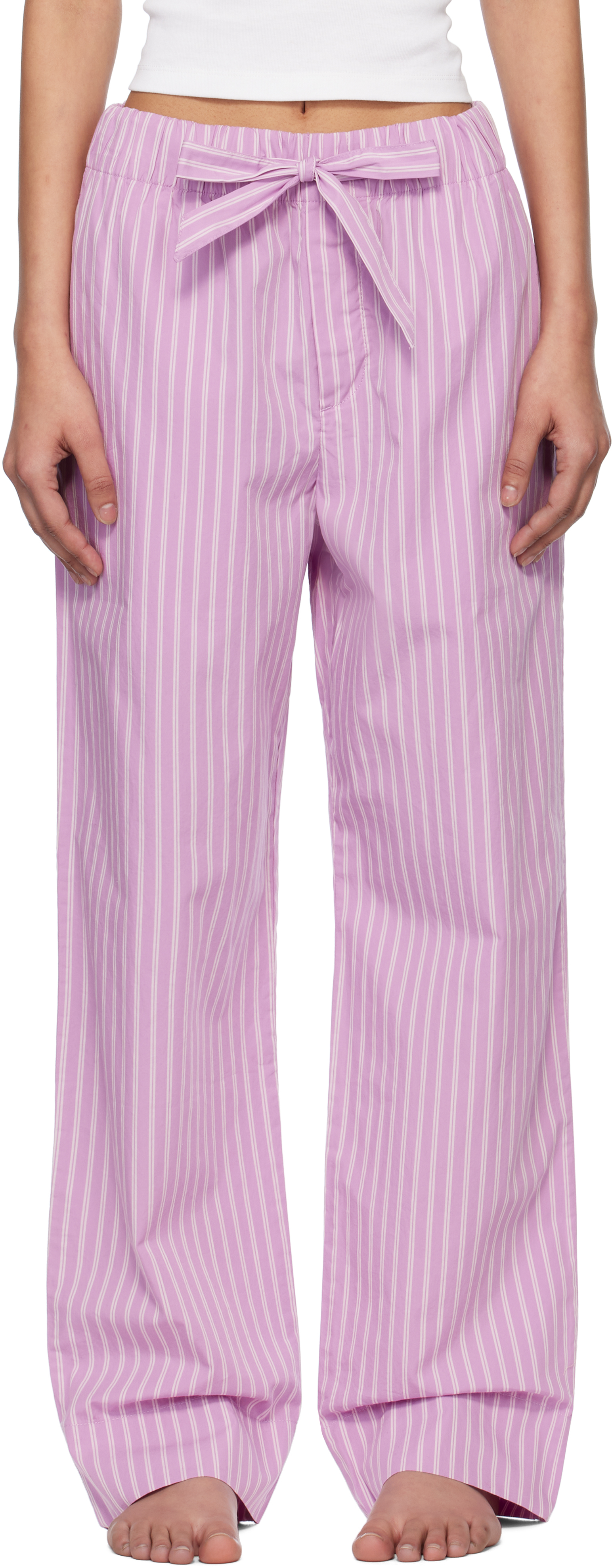 Purple & Pink Poplin Pyjama Pants