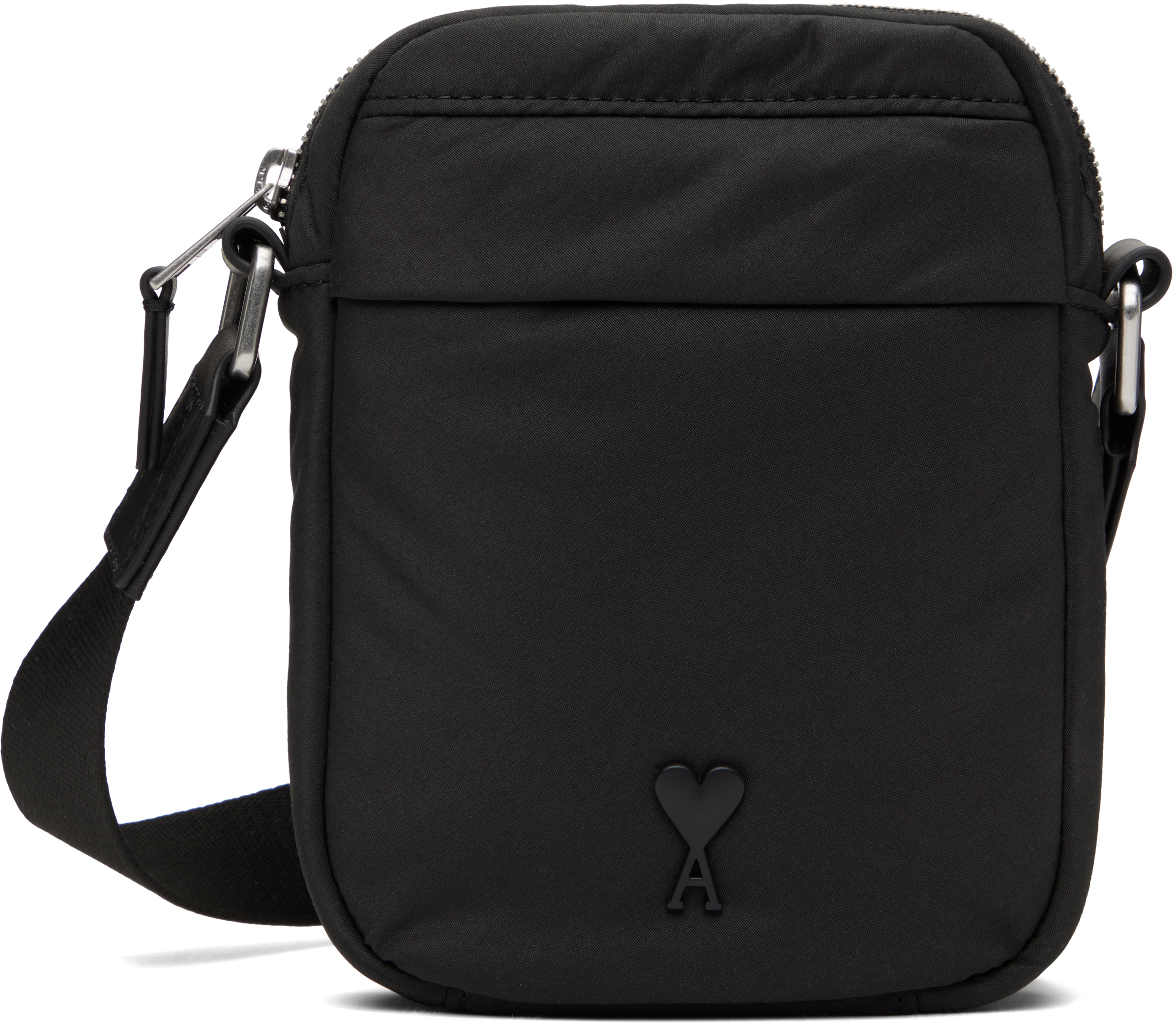 【関税込み】AMI Paris ブラック スモール Ami de Coeur バッグ AMI Paris Ami De Coeur Shoulder Bag | Black | FARFETCH