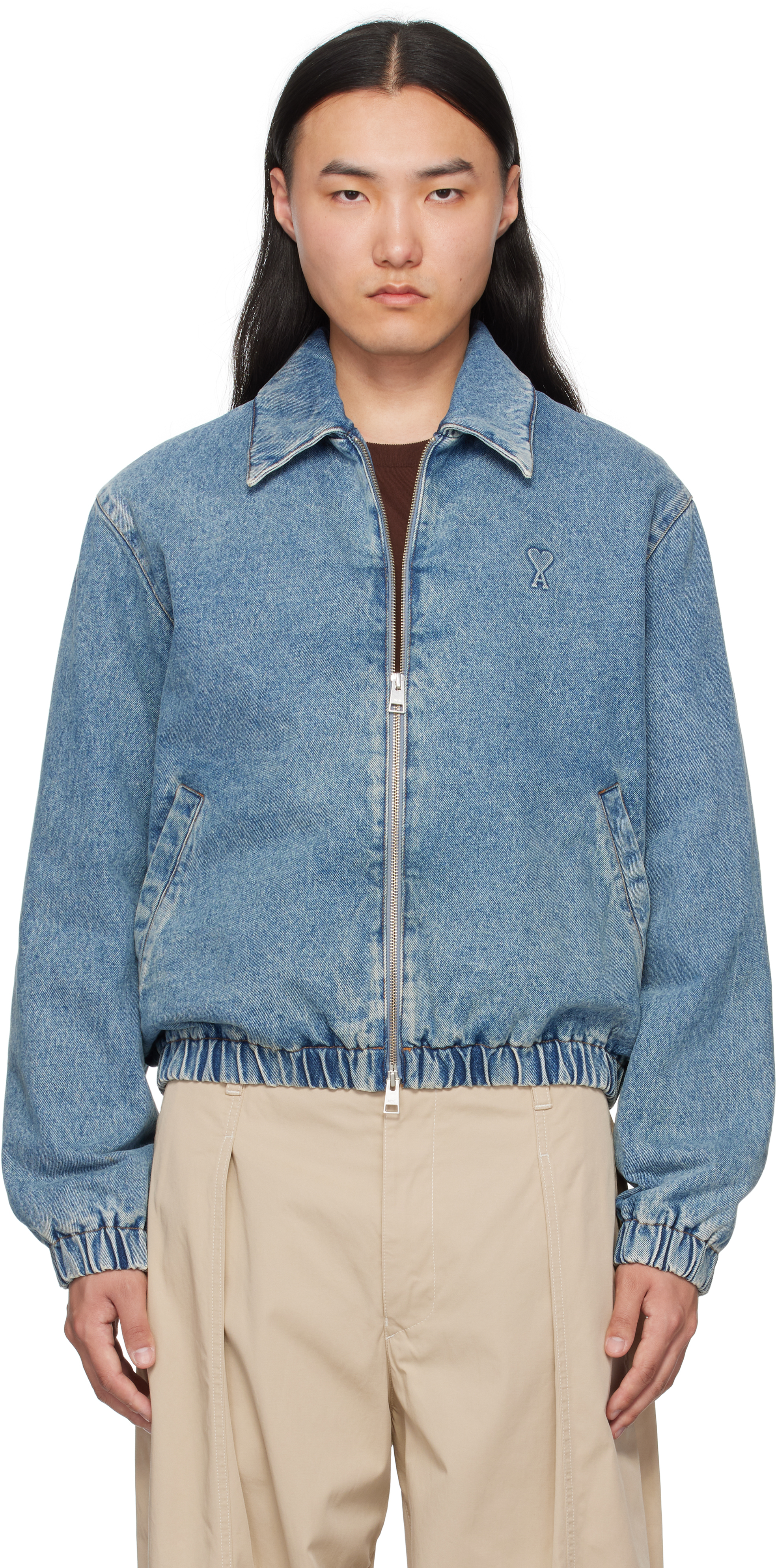 Blue Ami de Coeur Denim Jacket