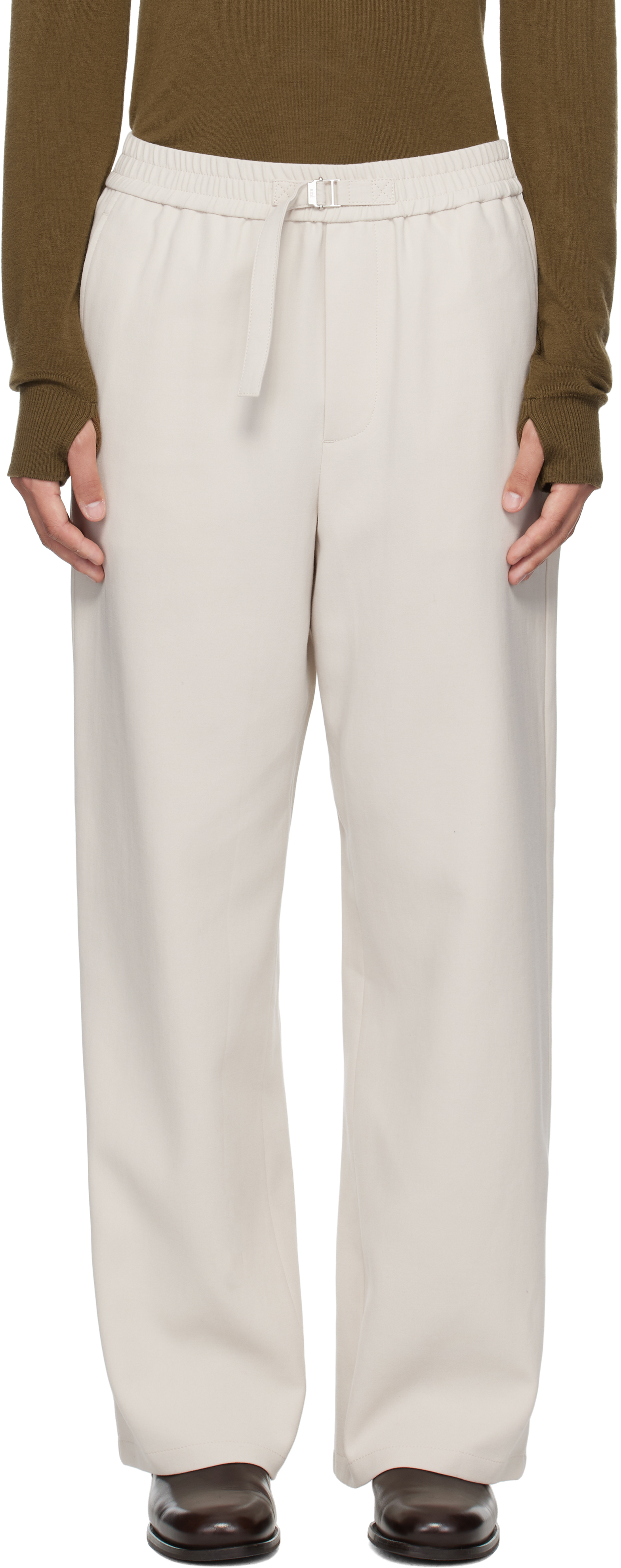 Black Elasticated Trousers