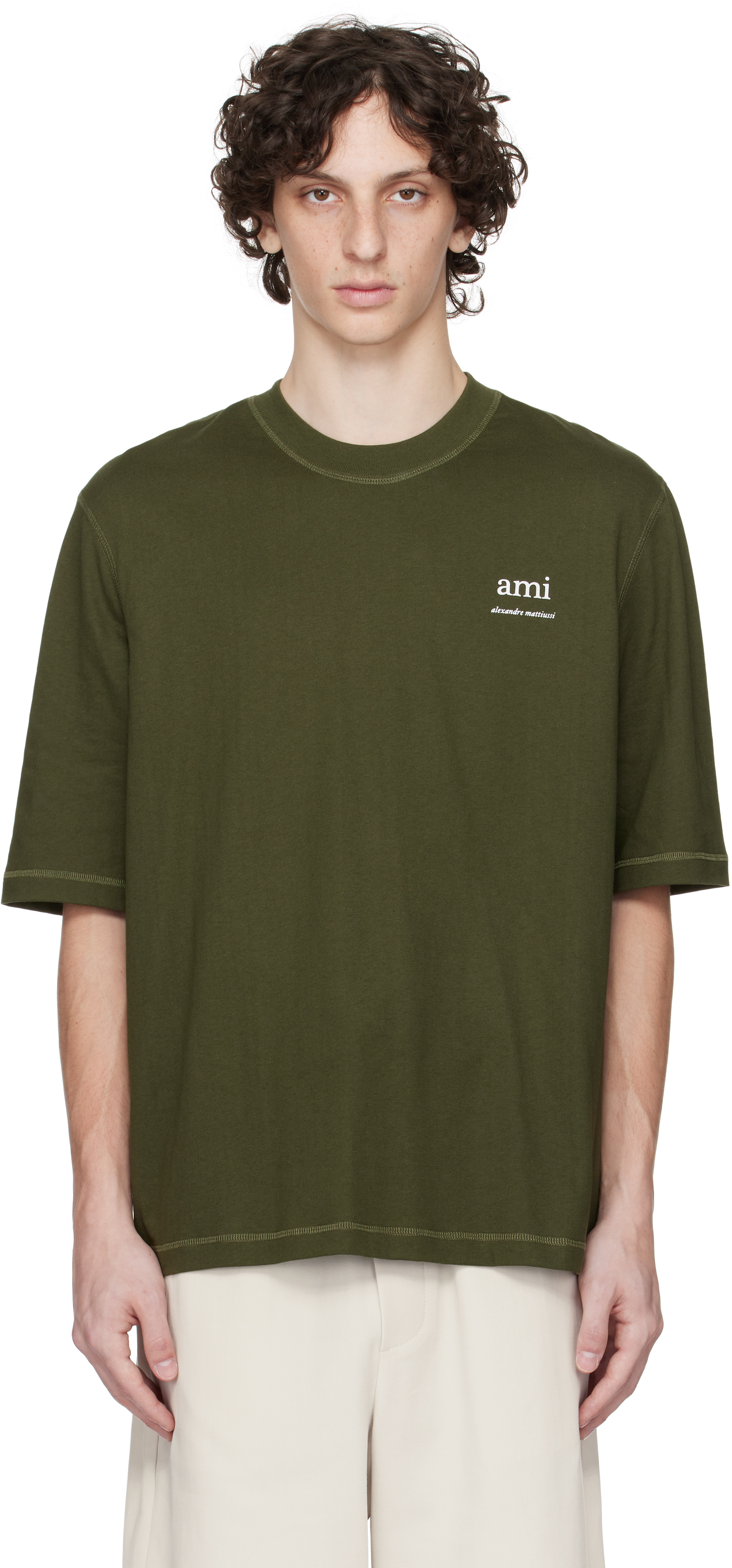 Green Cotton T-shirt