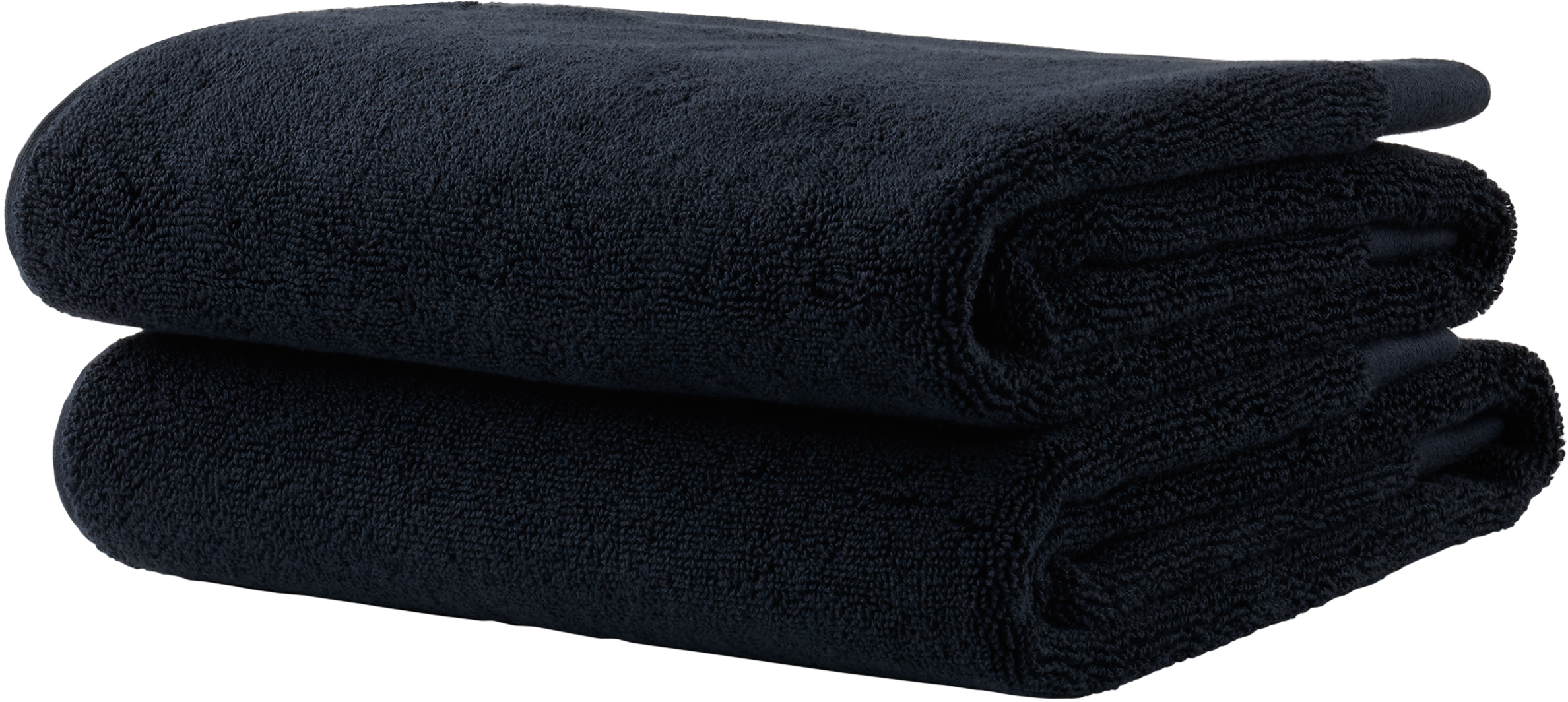Tekla Ssense Exclusive Navy Terry Heavyweight Hand Towel Set In Navy