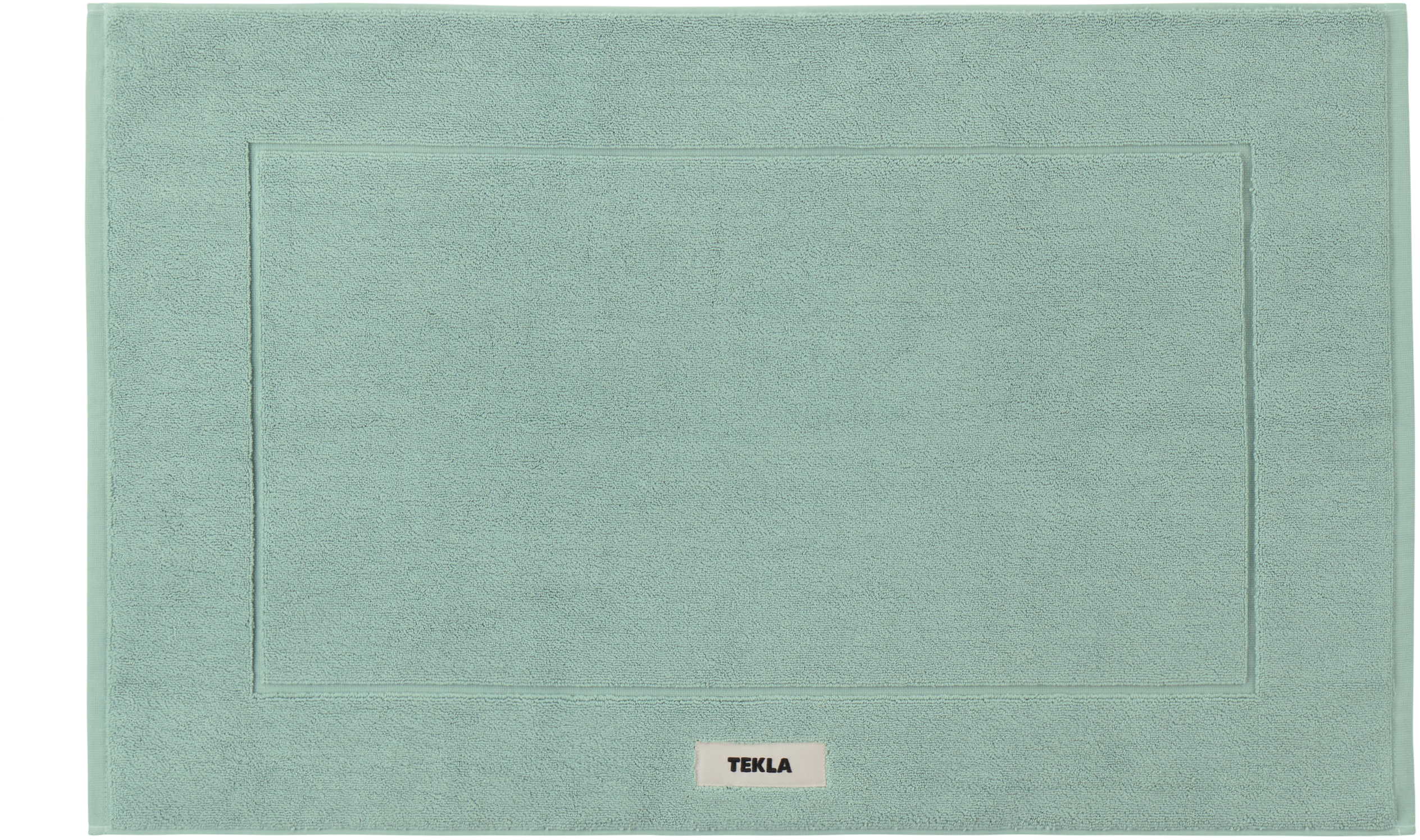 SSENSE Exclusive Green Terry Large Bath Mat by Tekla | SSENSE