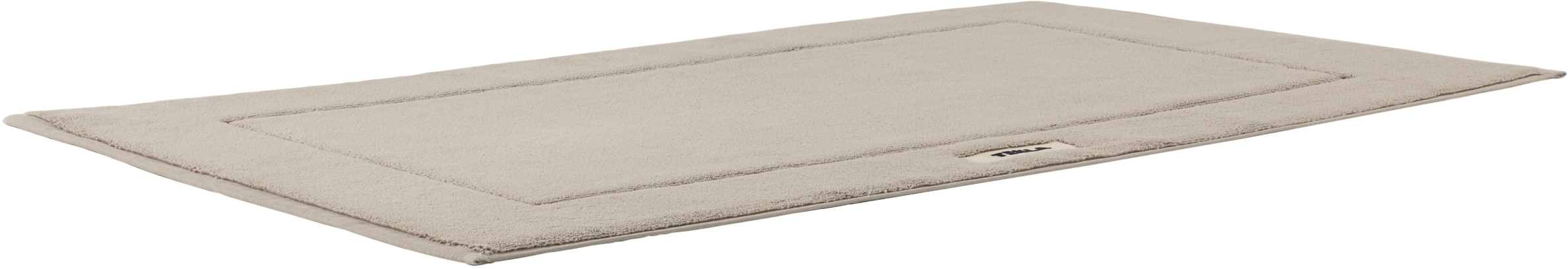 Tekla Ssense Exclusive Gray Terry Large Bath Mat In Stone