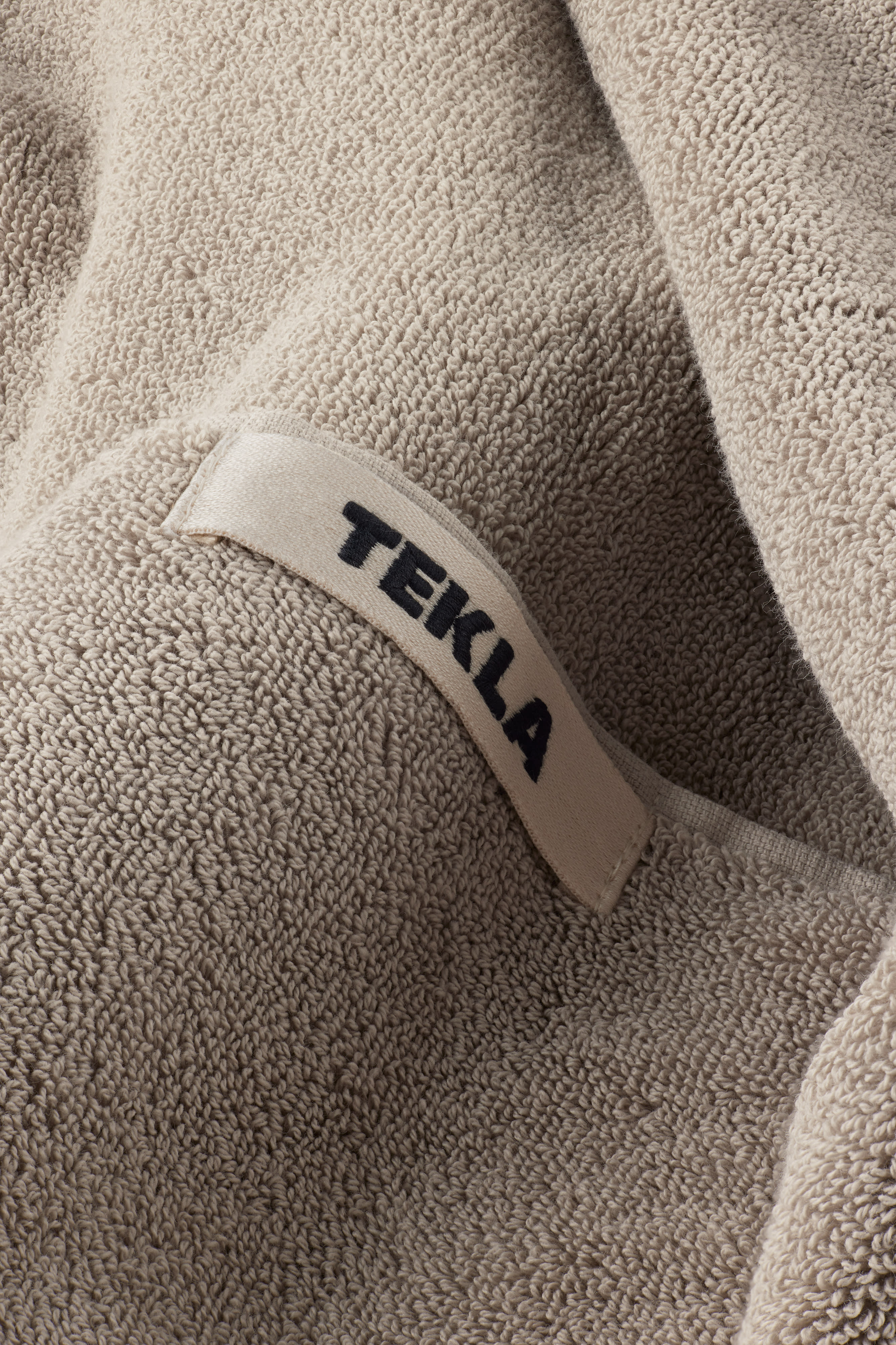 Tekla Ssense Exclusive Gray Terry Heavyweight Hand Towel Set In Stone