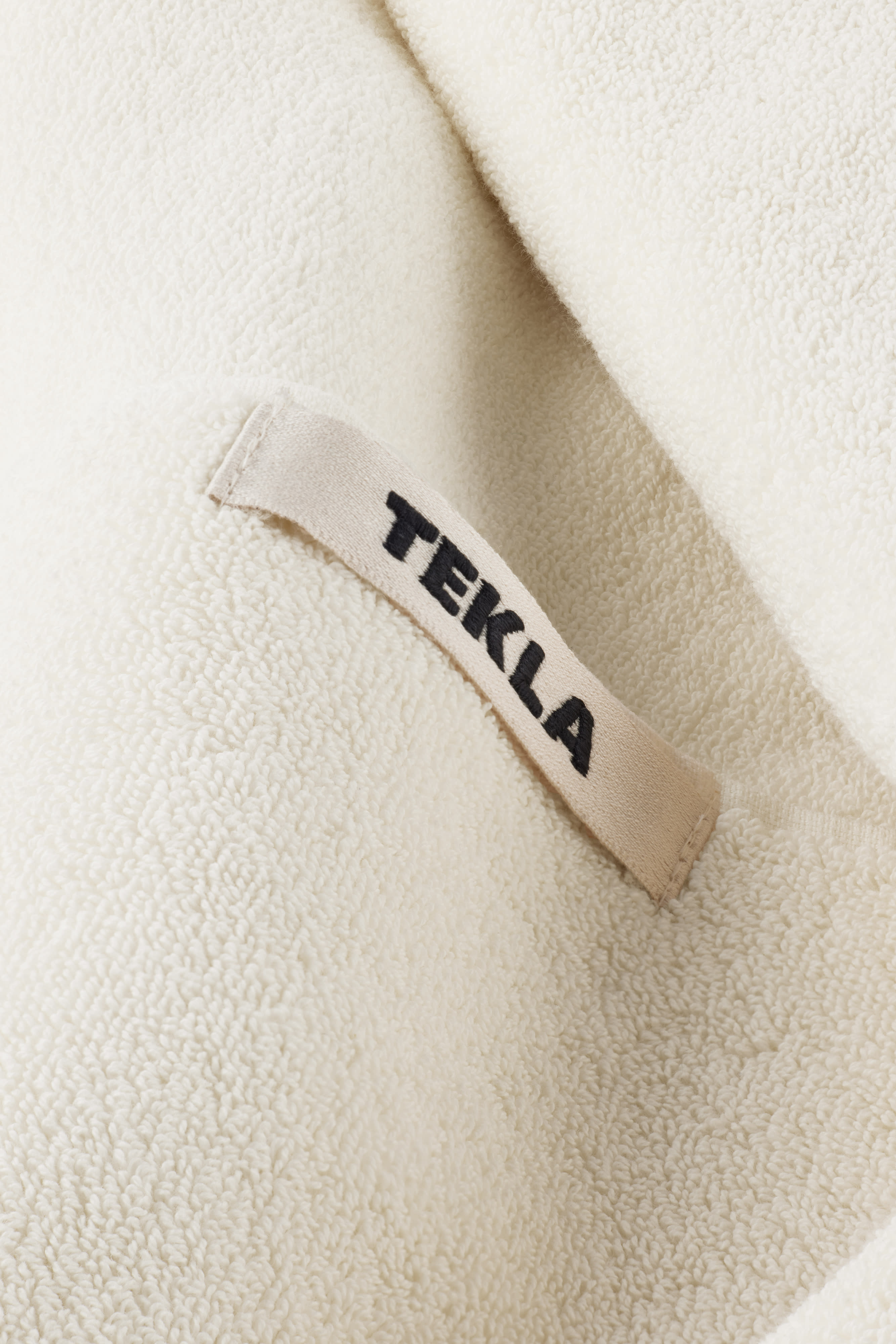 Tekla Ssense Exclusive Off-white Terry Heavyweight Hand Towel Set In Ivory