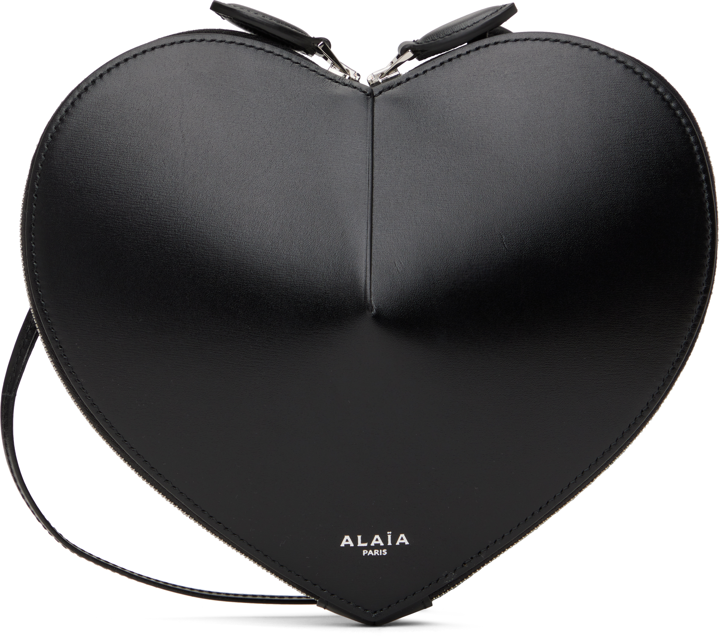 ALAÏA: Black 'Le Coeur' Bag | SSENSE