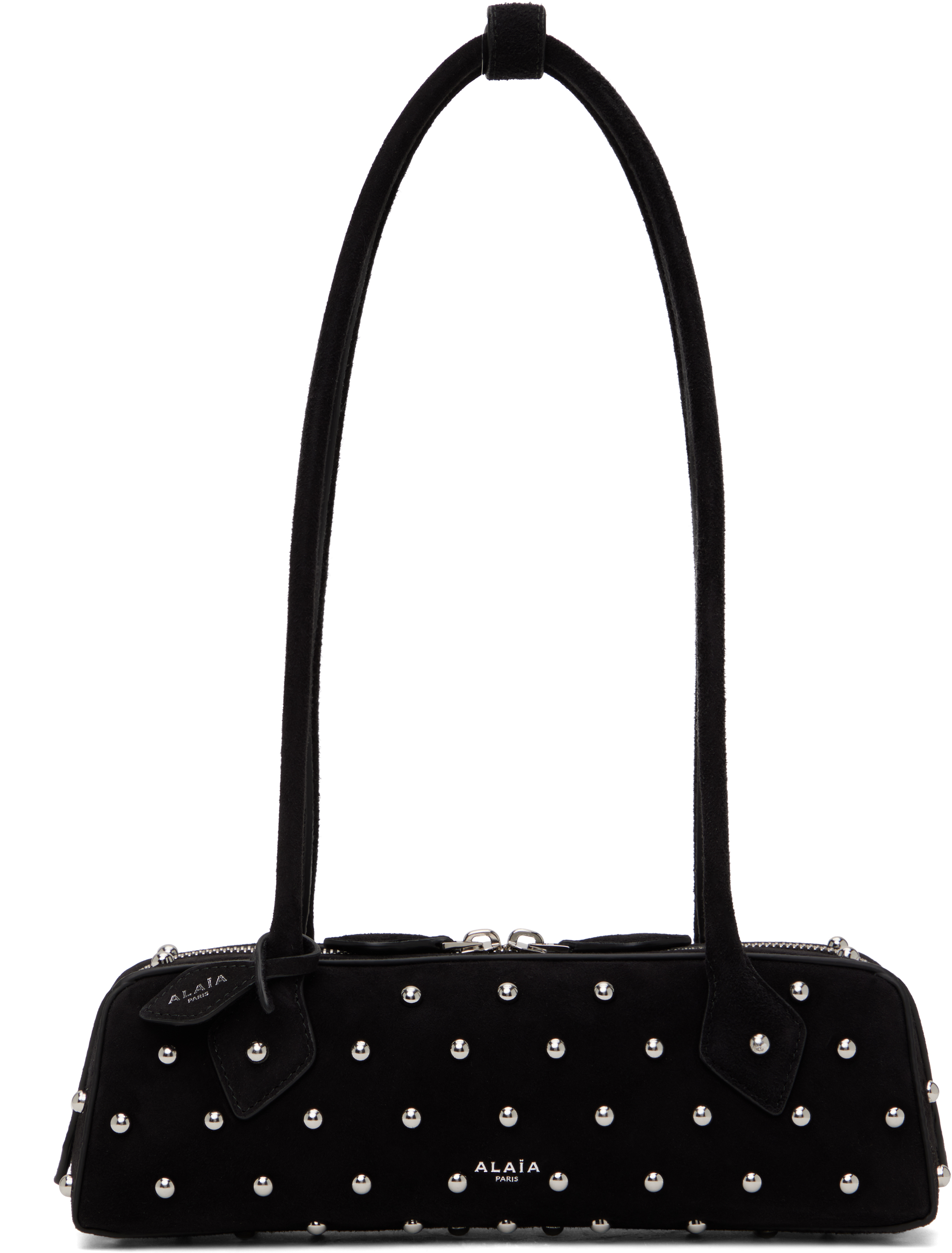 ALAÏA: Black 'Le Teckel Small' Bag | SSENSE Canada