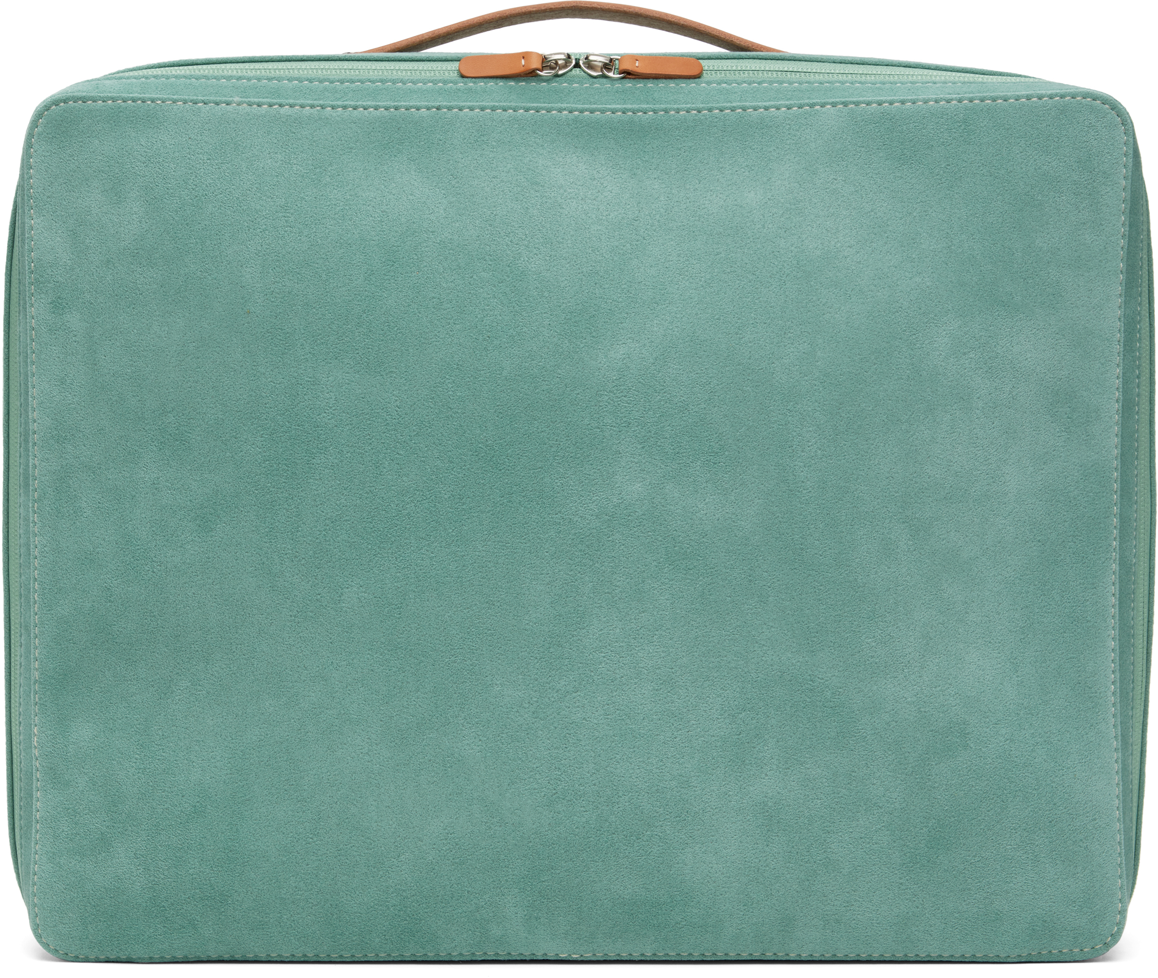 Auralee Blue Big Travel Bag In Light Blue