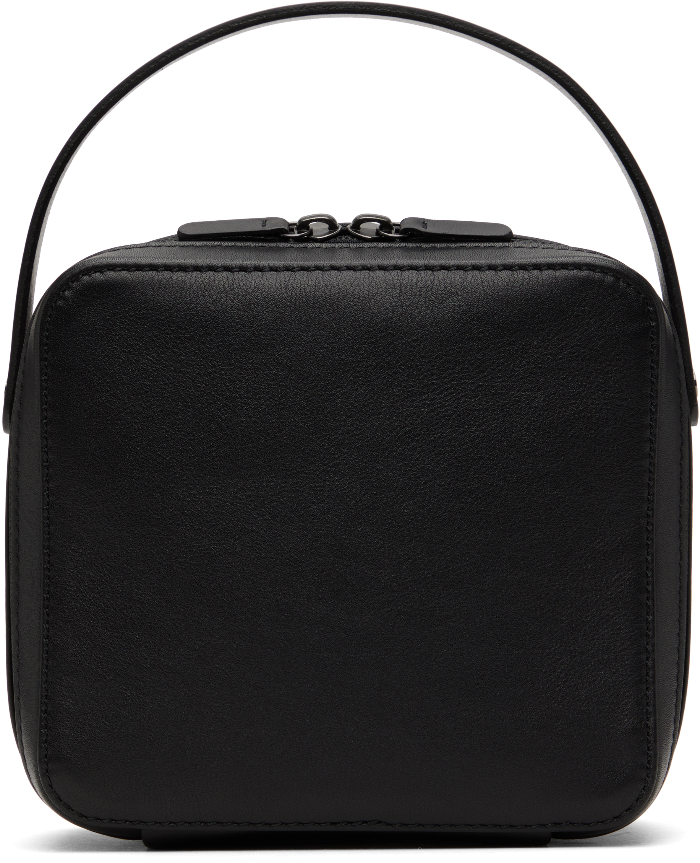 Black AETA Edition Leather Small Travel Case Bag