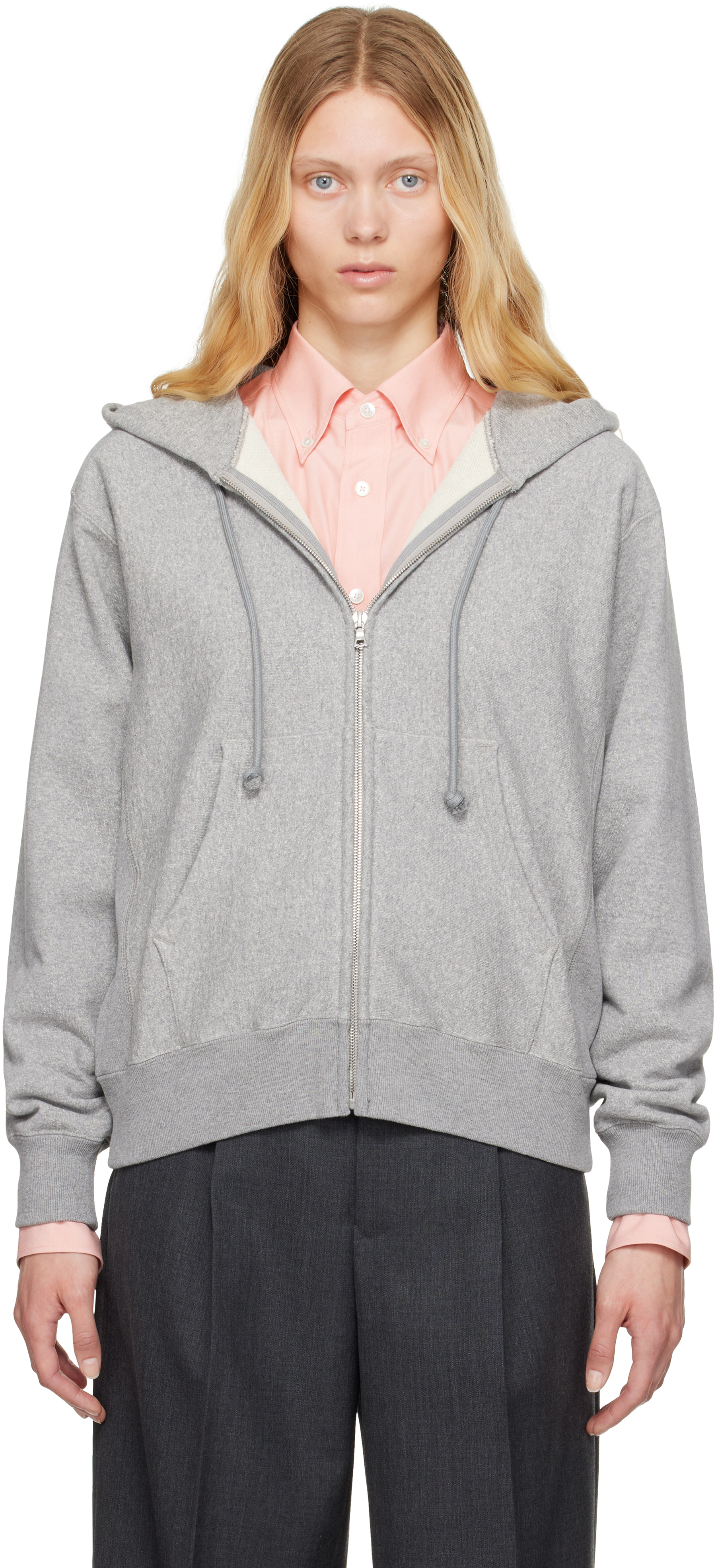 Black Smooth Soft Bd Sweat Zip Hoodie