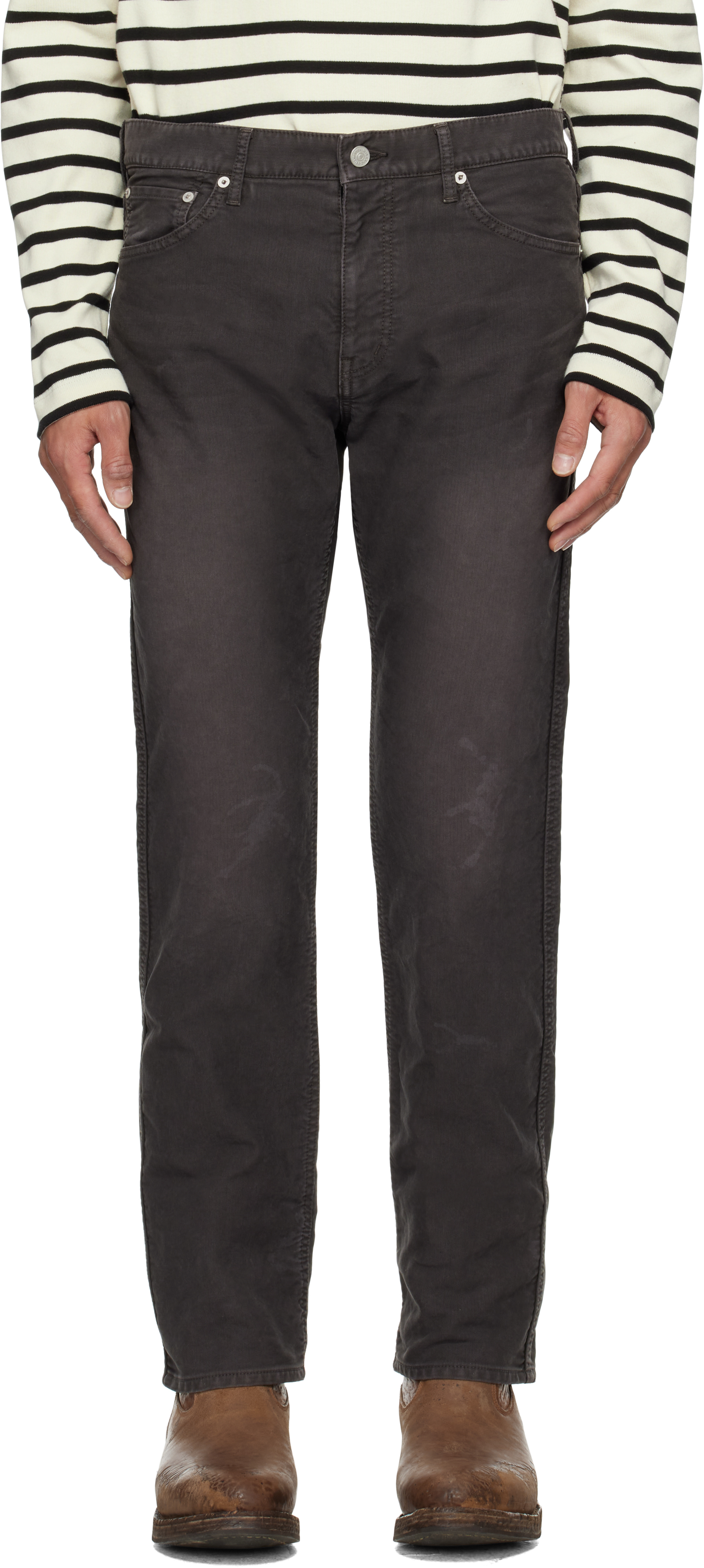 Beige Fluxus 19 G. Cords Jeans
