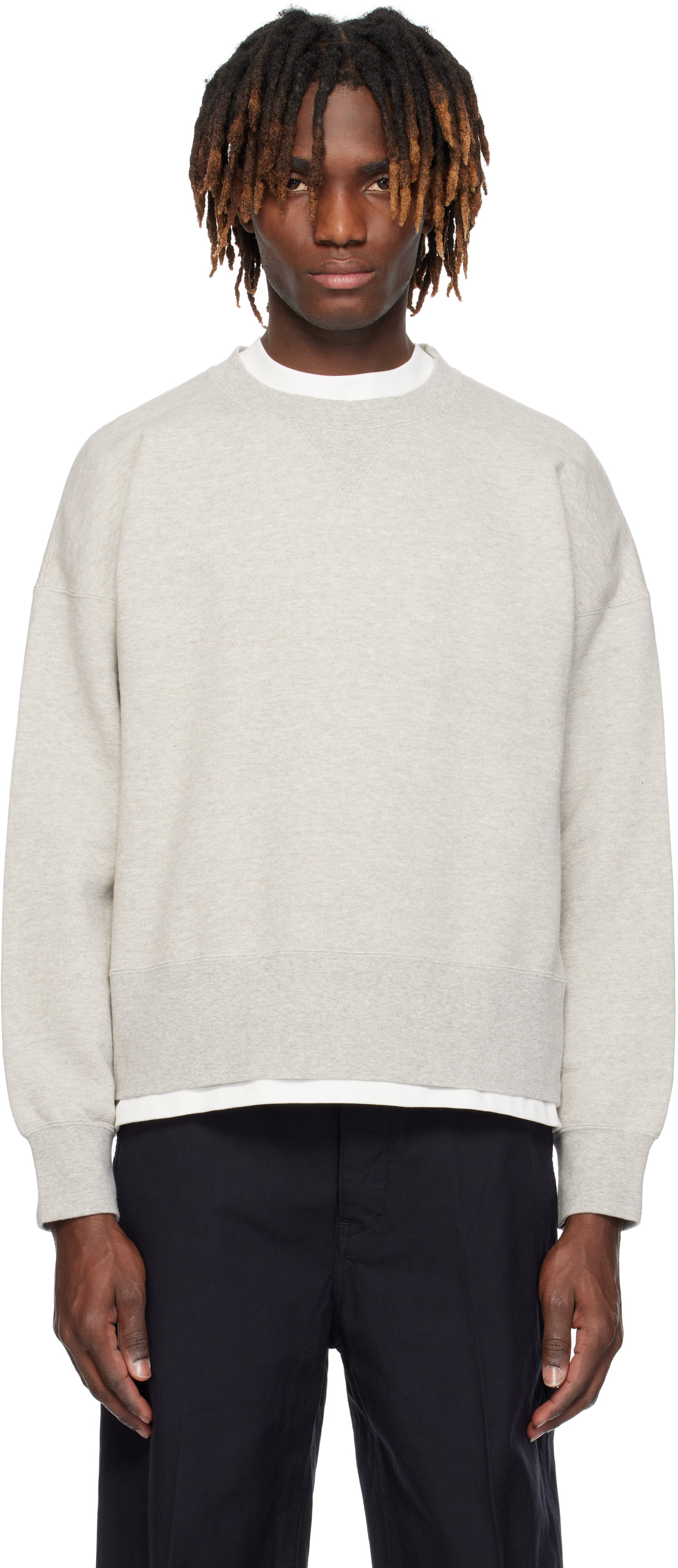 Navy Court L/S Sweatshirt