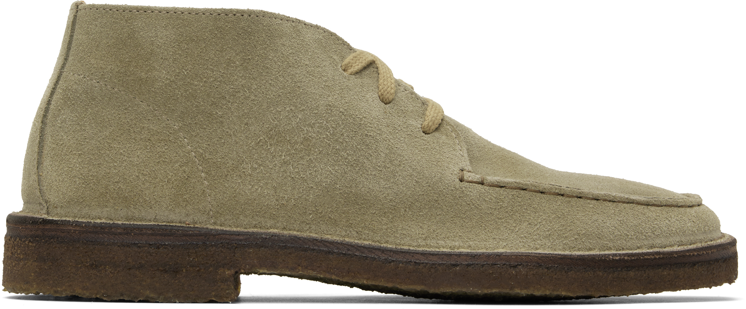 Taupe Crosby Moc-Toe Desert Boots