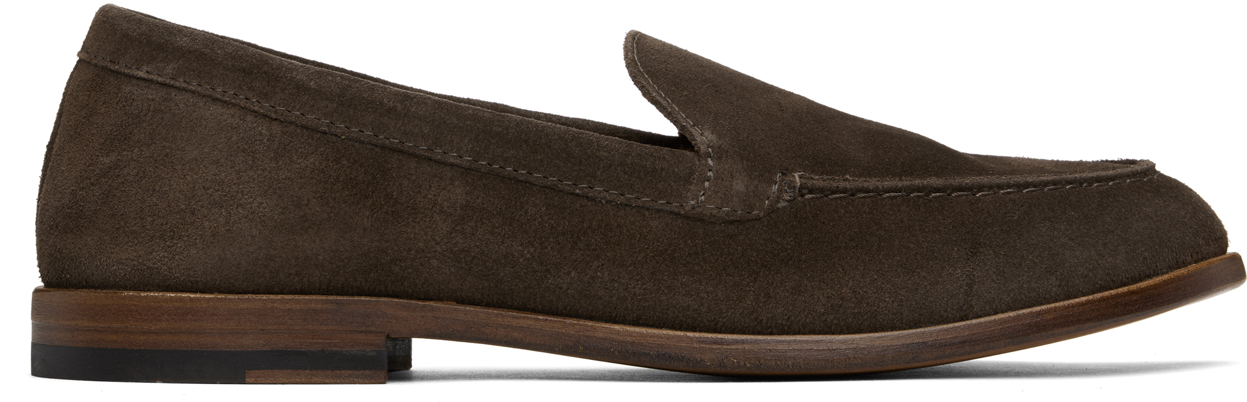 Brown Suede Henri Summer Loafers