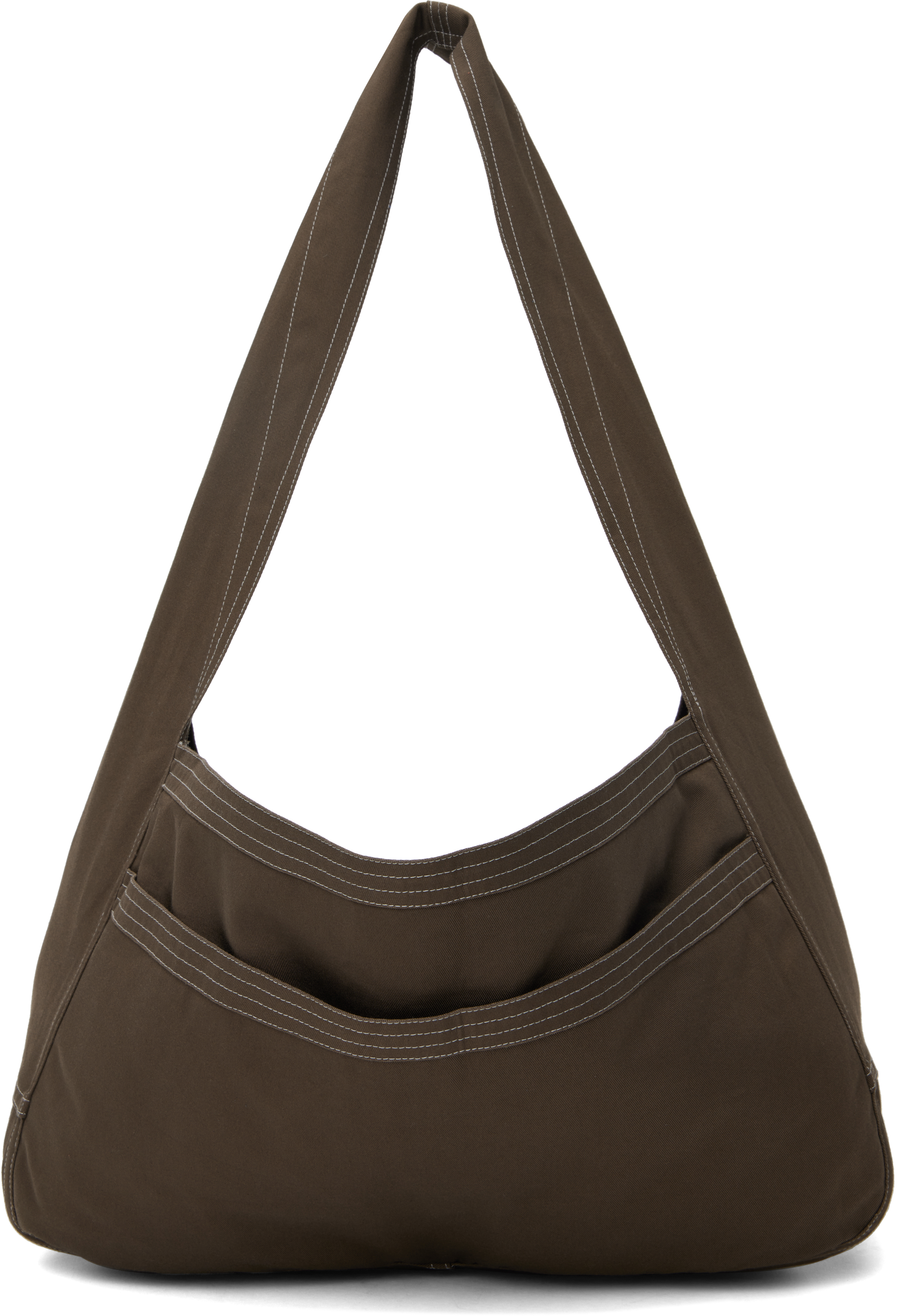 Shop Sc103 Ssense Exclusive Brown Cocoon Sac Bag In Beam