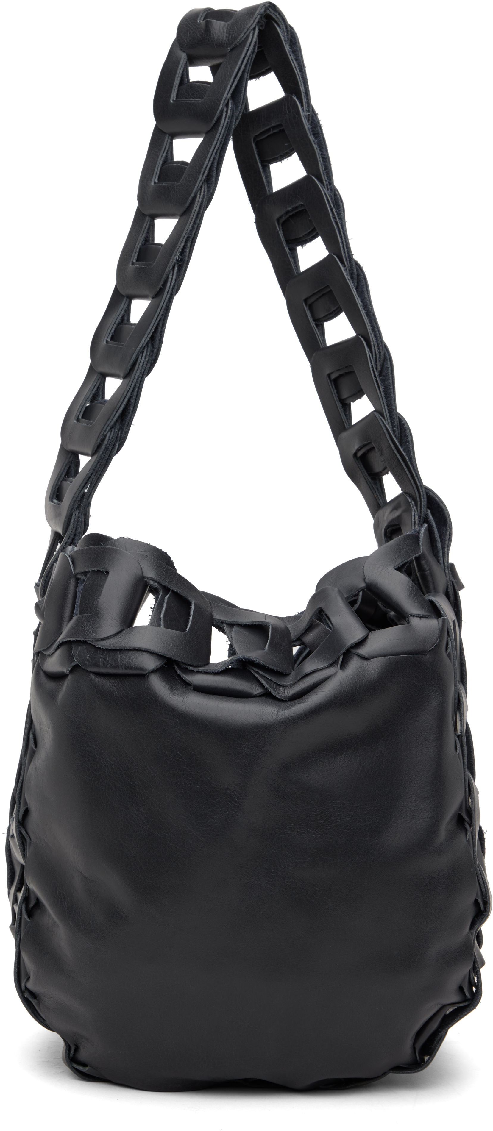 Sc103 Ssense Exclusive Black Drum Tote