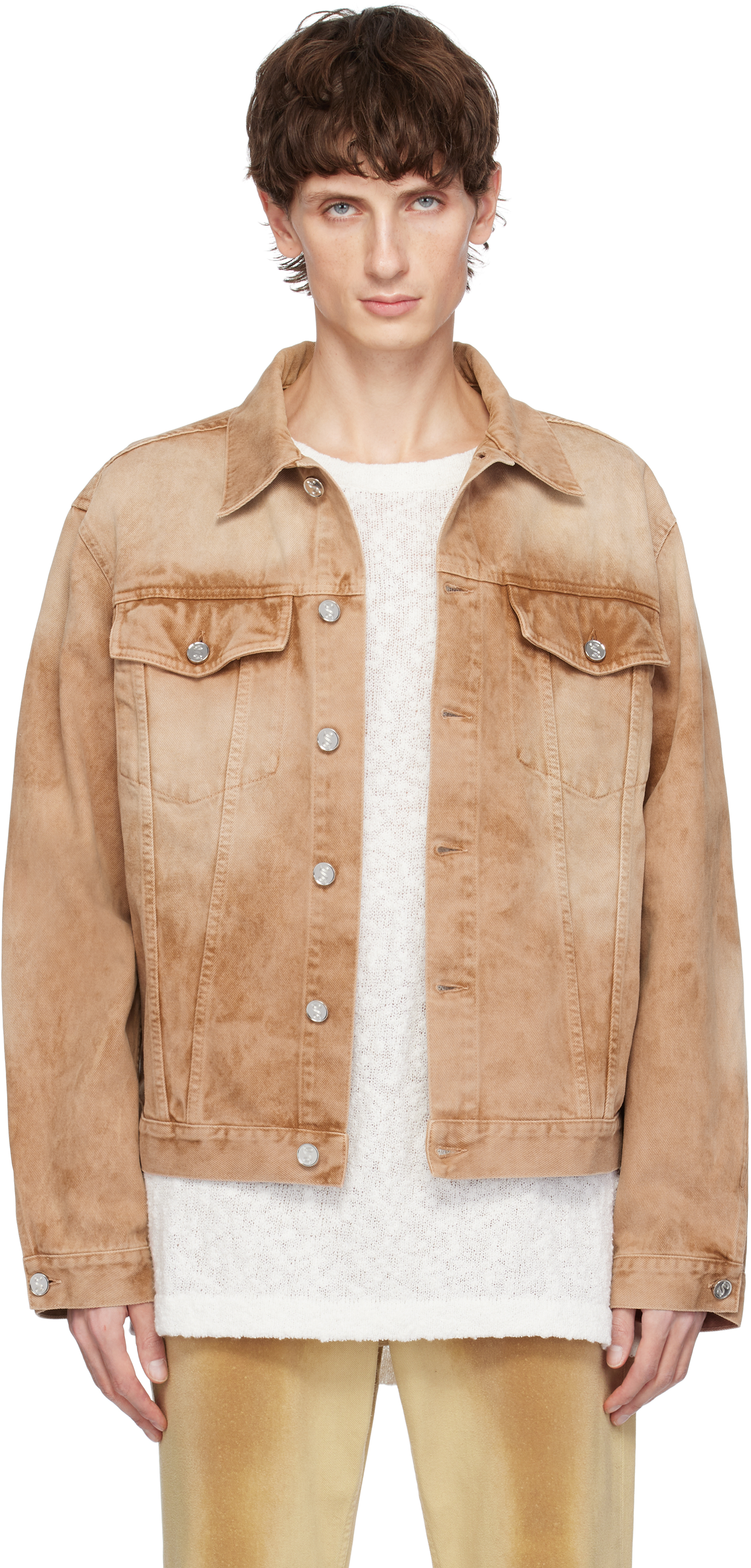 Tan Huron Denim Jacket